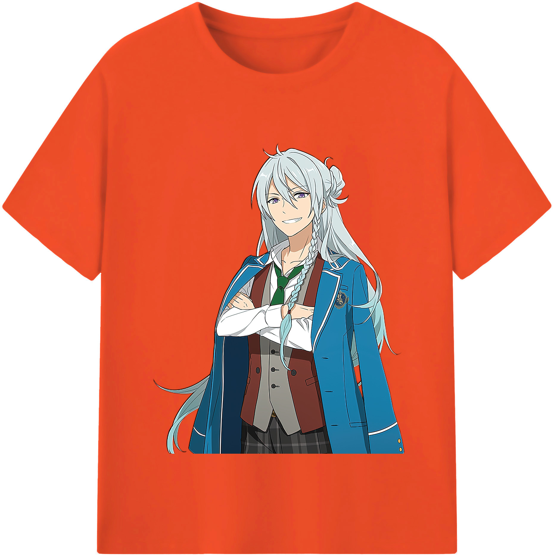 （画像用） あんさんぶるスターズ! Ensemble Stars 綿100％半袖Tシャツ（フロントプリント）