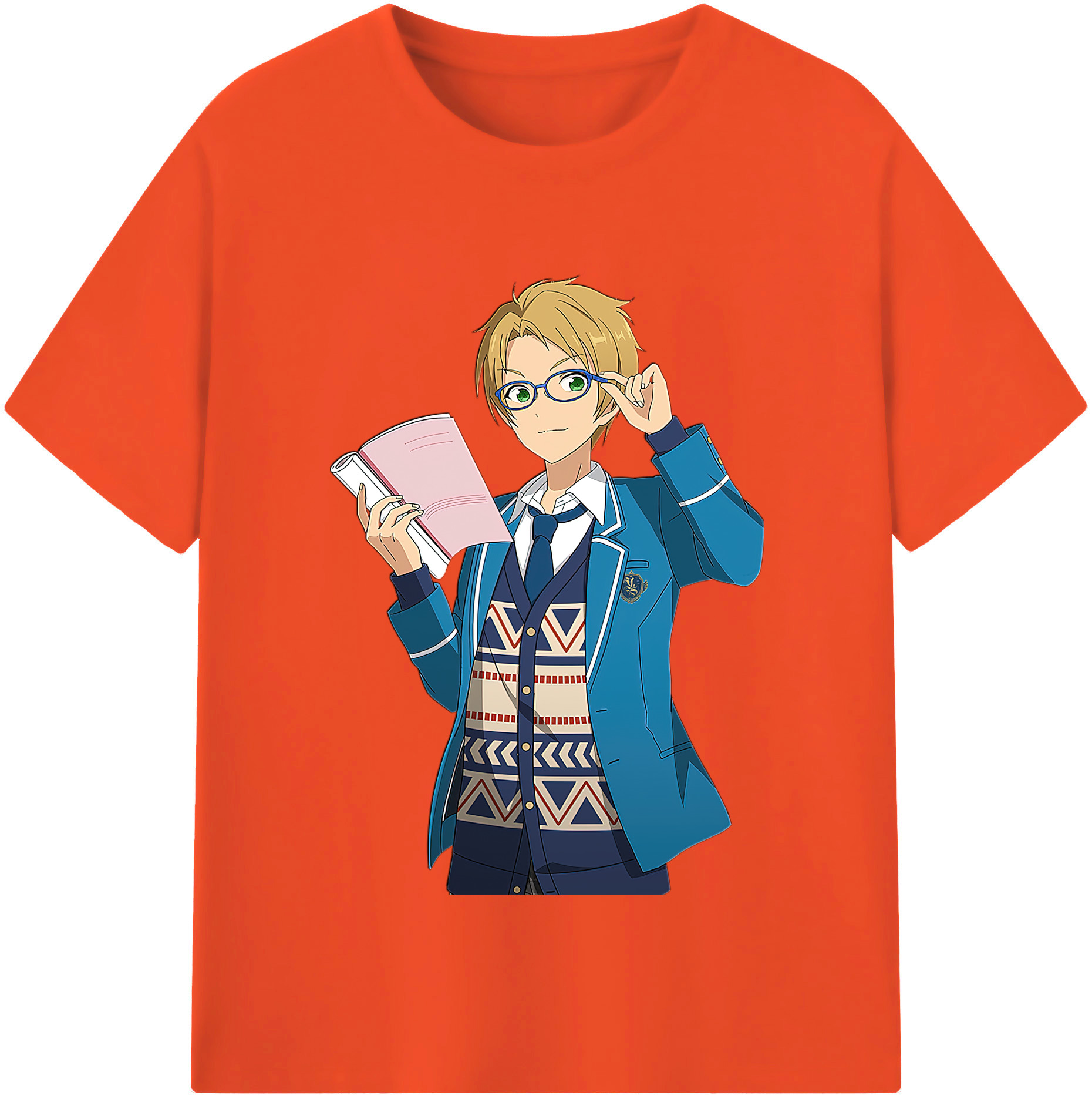 （画像用） あんさんぶるスターズ! Ensemble Stars 綿100％半袖Tシャツ（フロントプリント）