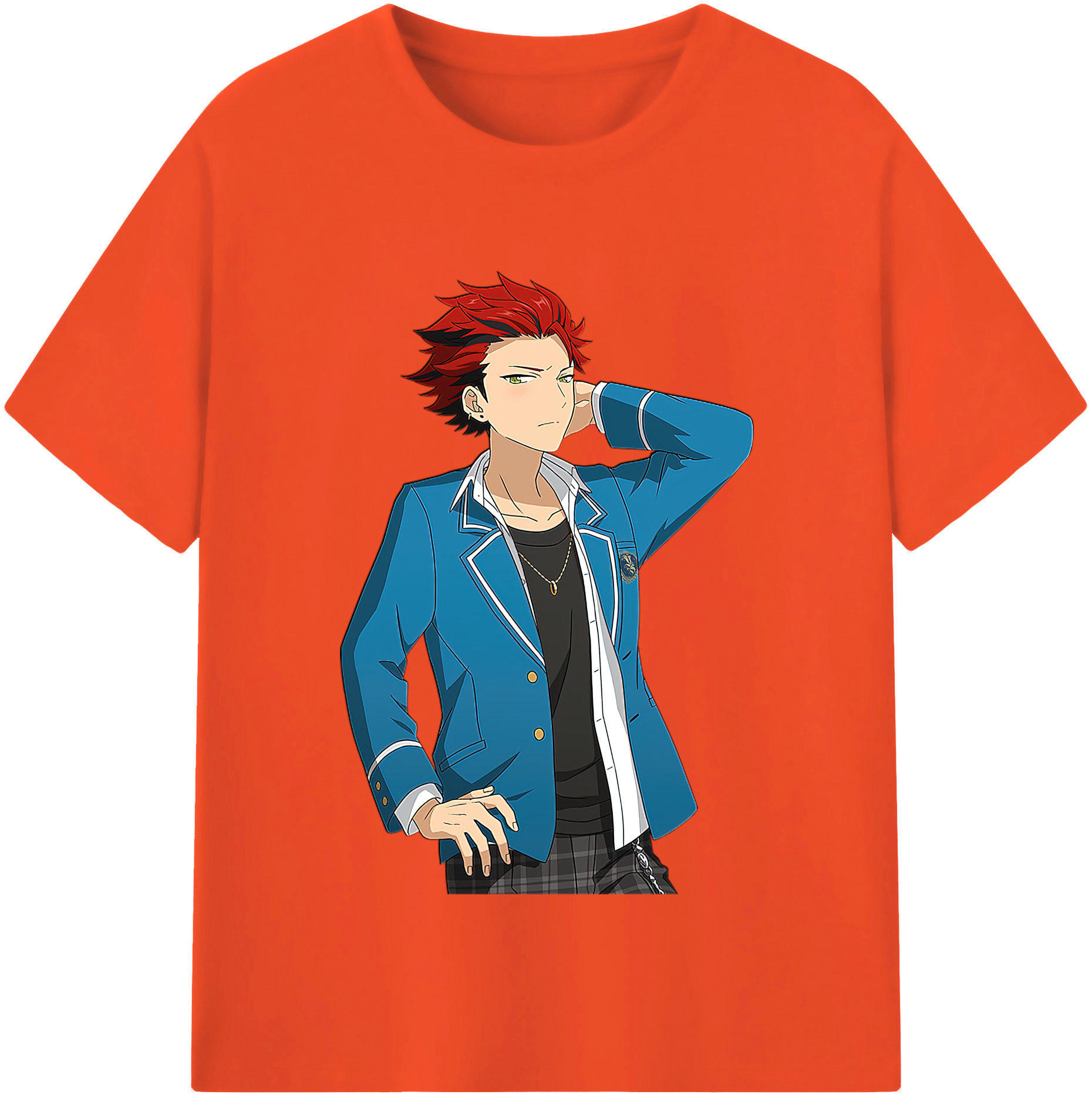 （画像用） あんさんぶるスターズ! Ensemble Stars 綿100％半袖Tシャツ（フロントプリント）