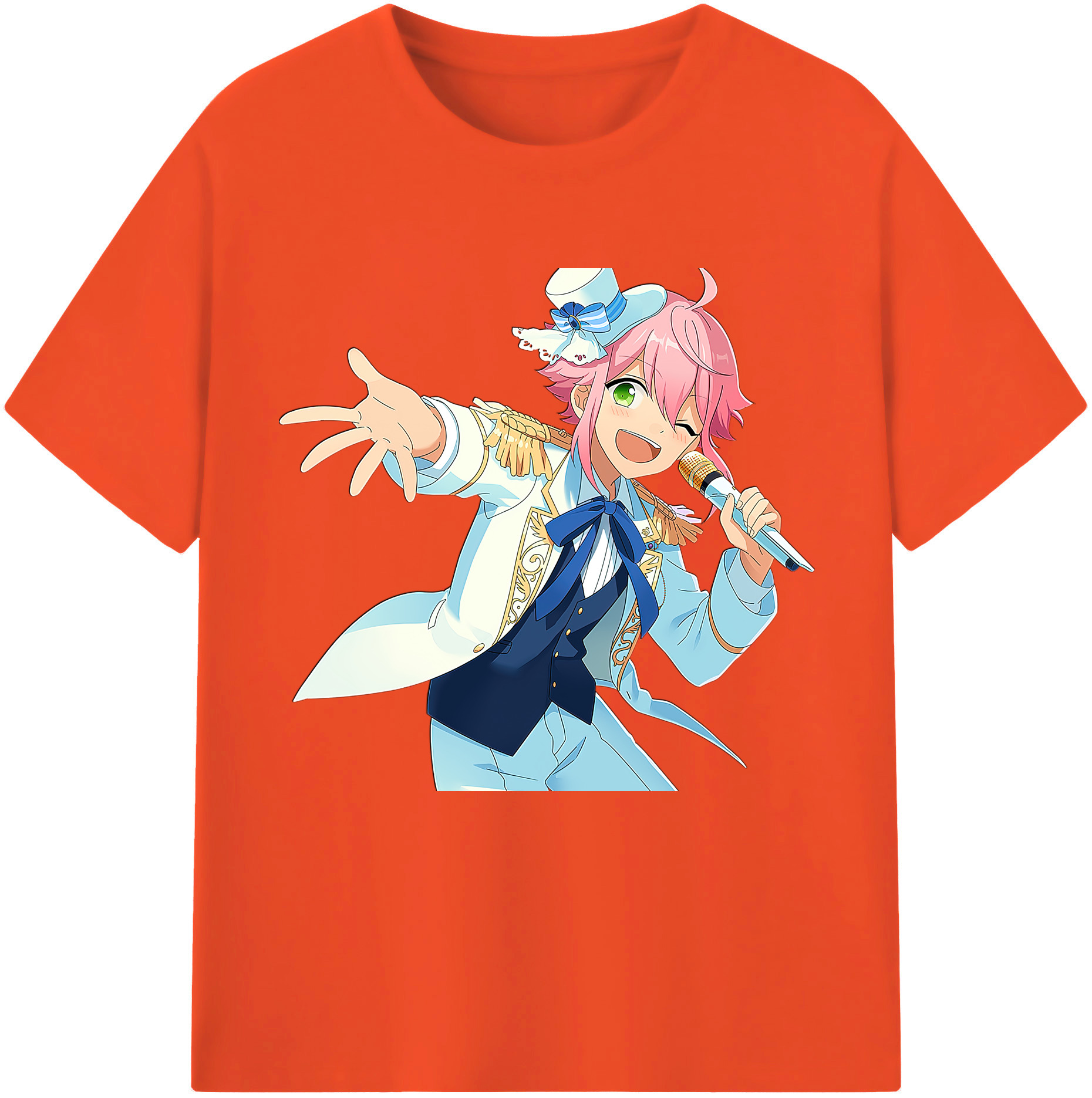 （画像用） あんさんぶるスターズ! Ensemble Stars 綿100％半袖Tシャツ（フロントプリント）