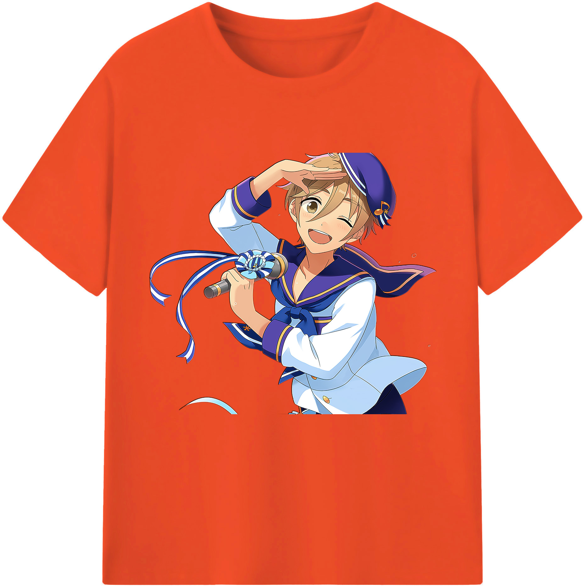 （画像用） あんさんぶるスターズ! Ensemble Stars 綿100％半袖Tシャツ（フロントプリント）