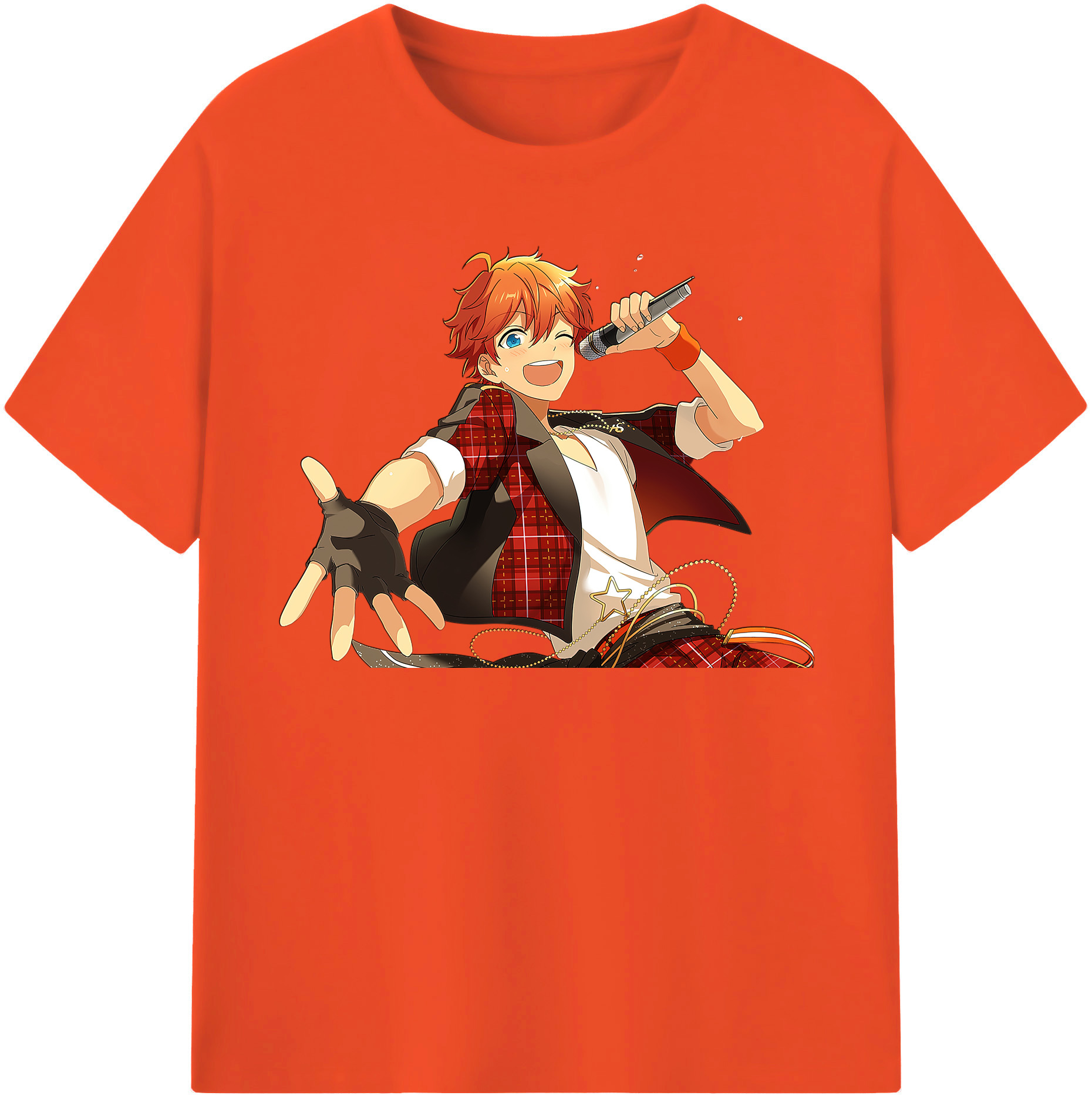 （画像用） あんさんぶるスターズ! Ensemble Stars 綿100％半袖Tシャツ（フロントプリント）