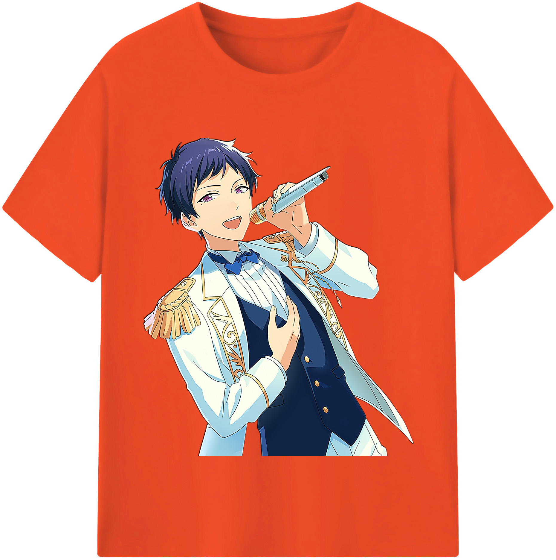 （画像用） あんさんぶるスターズ! Ensemble Stars 綿100％半袖Tシャツ（フロントプリント）