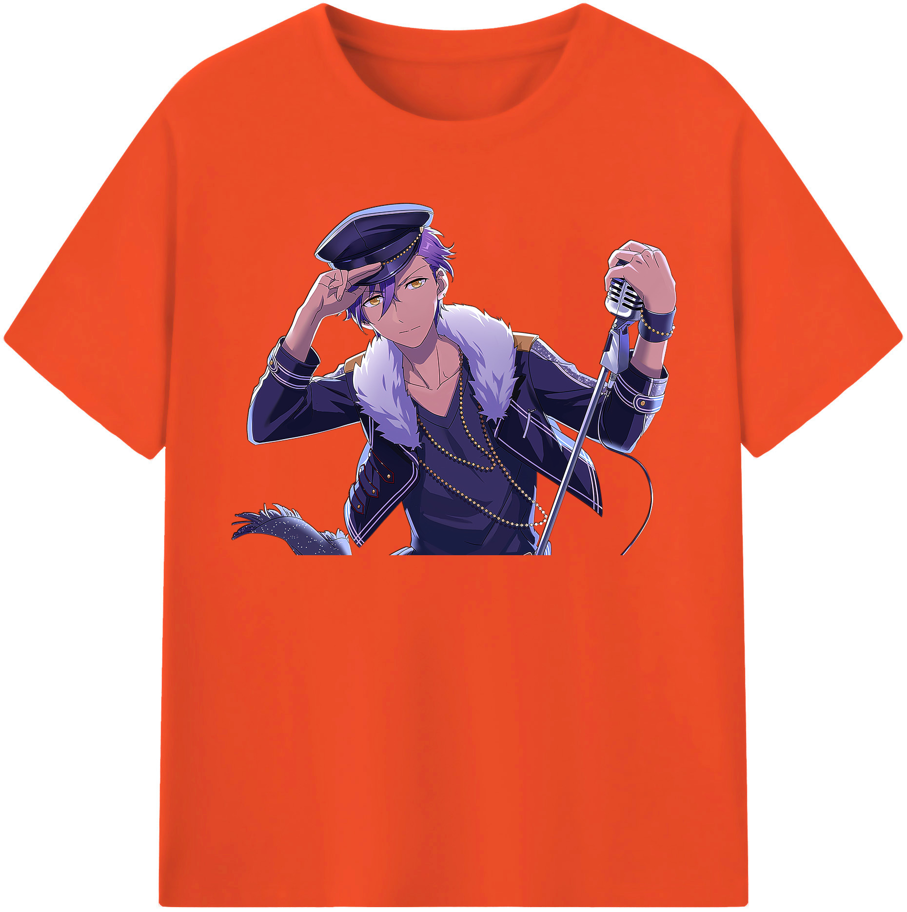 （画像用） あんさんぶるスターズ! Ensemble Stars 綿100％半袖Tシャツ（フロントプリント）