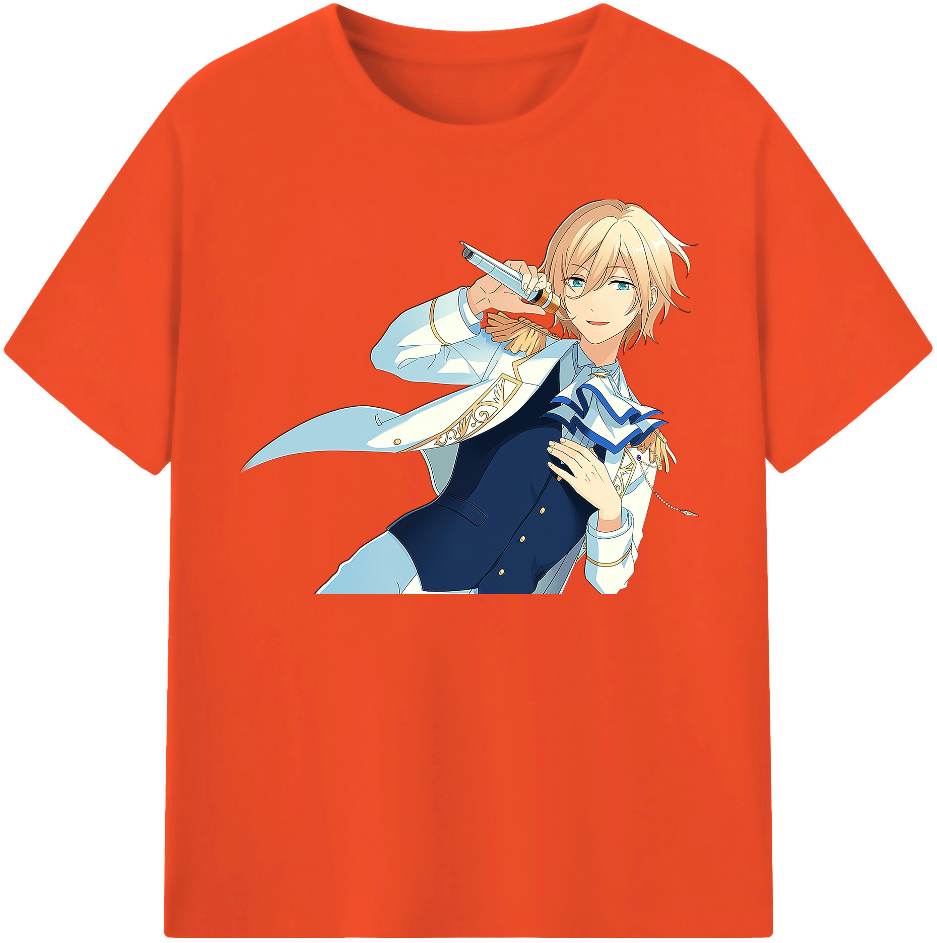 （画像用） あんさんぶるスターズ! Ensemble Stars 綿100％半袖Tシャツ（フロントプリント）