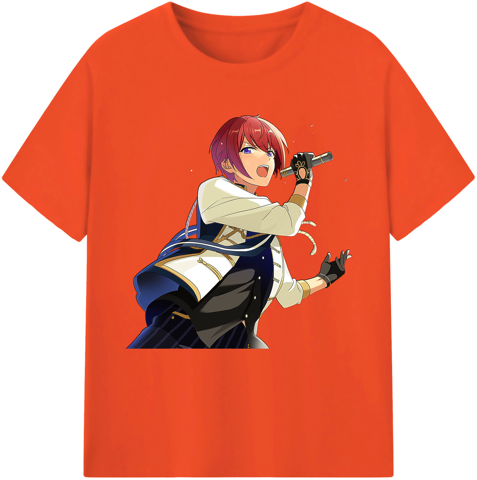 （画像用） あんさんぶるスターズ! Ensemble Stars 綿100％半袖Tシャツ（フロントプリント）