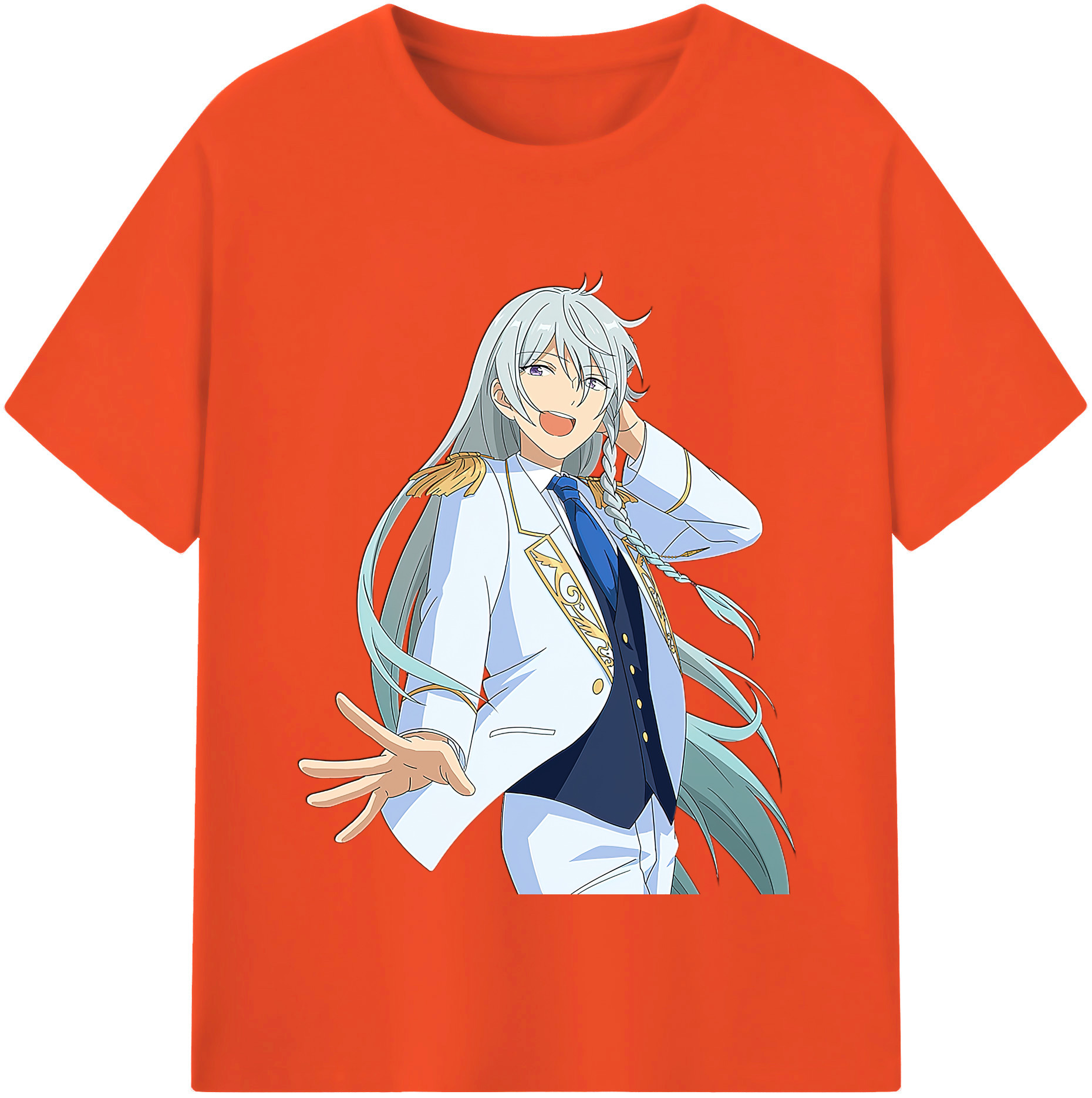 （画像用） あんさんぶるスターズ! Ensemble Stars 綿100％半袖Tシャツ（フロントプリント）
