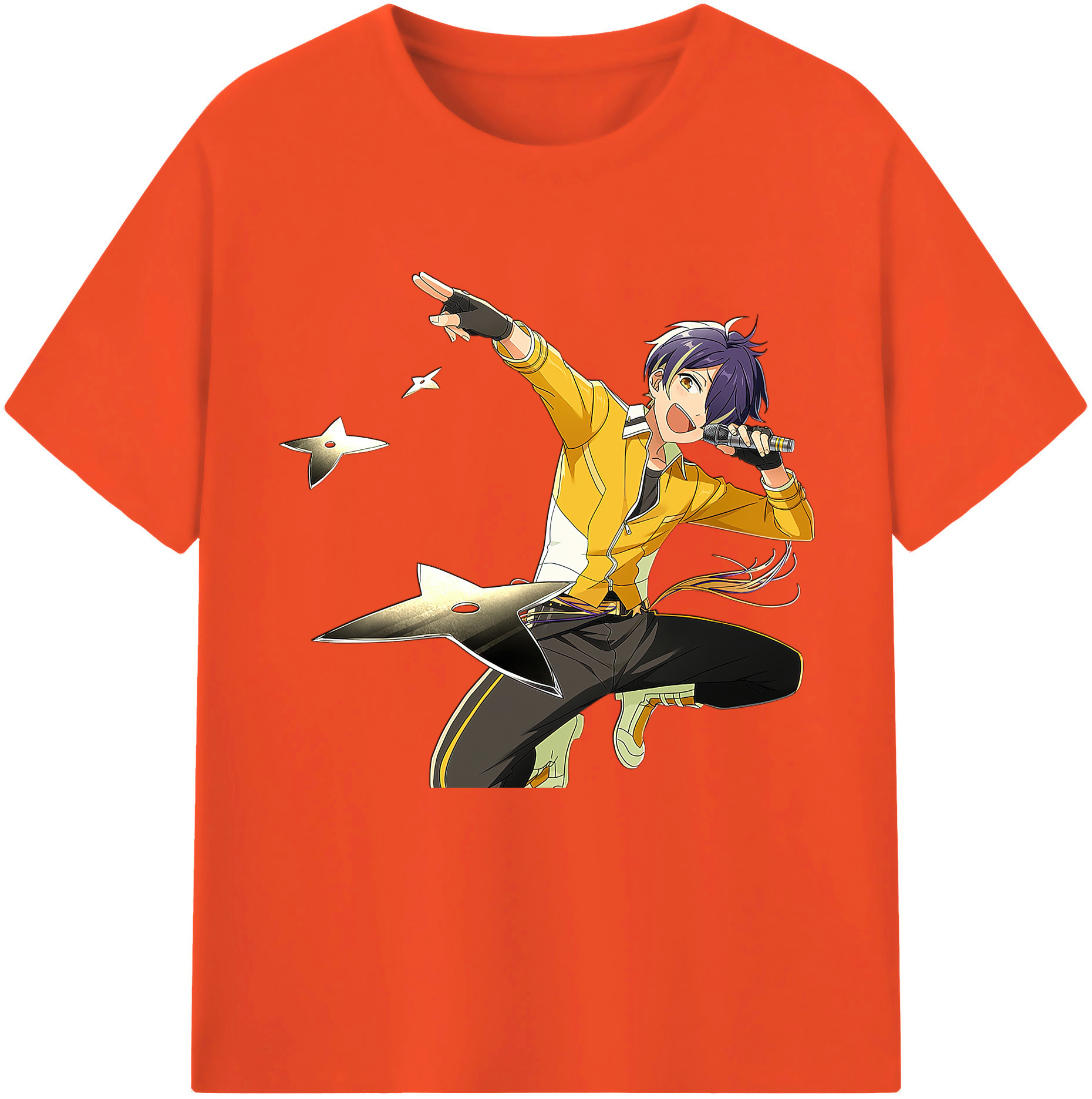 （画像用） あんさんぶるスターズ! Ensemble Stars 綿100％半袖Tシャツ（フロントプリント）