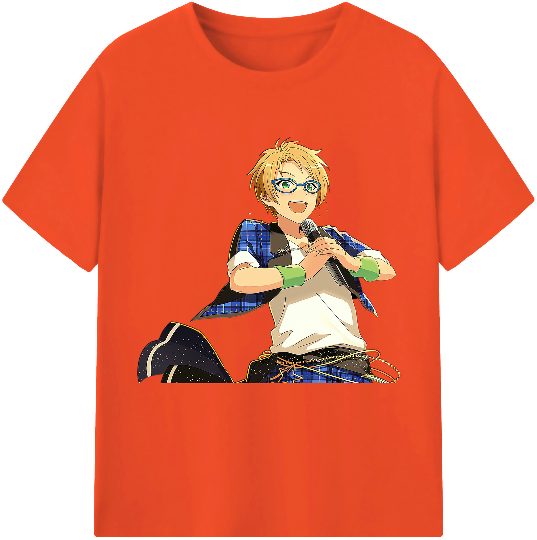 （画像用） あんさんぶるスターズ! Ensemble Stars 綿100％半袖Tシャツ（フロントプリント）