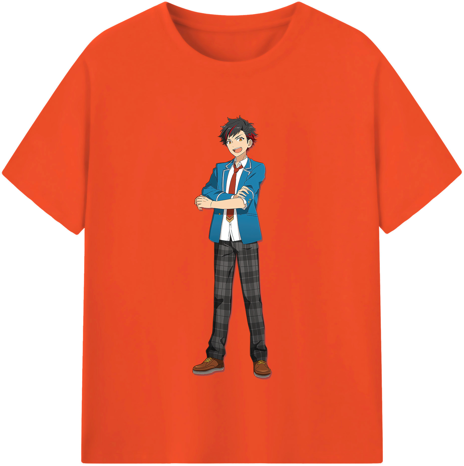 （画像用） あんさんぶるスターズ! Ensemble Stars 綿100％半袖Tシャツ（フロントプリント）