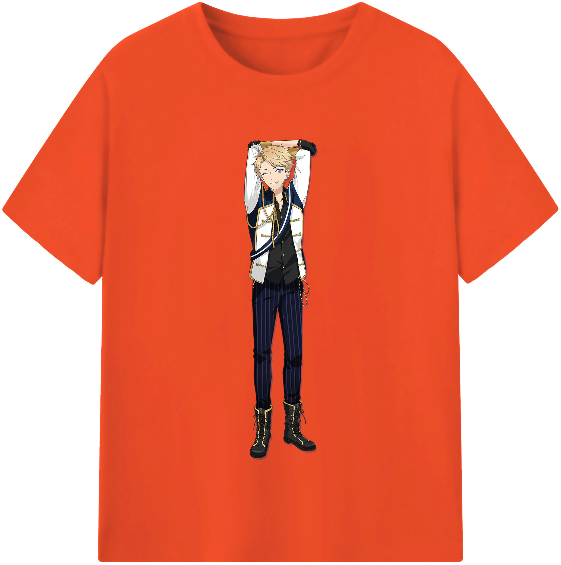 （画像用） あんさんぶるスターズ! Ensemble Stars 綿100％半袖Tシャツ（フロントプリント）