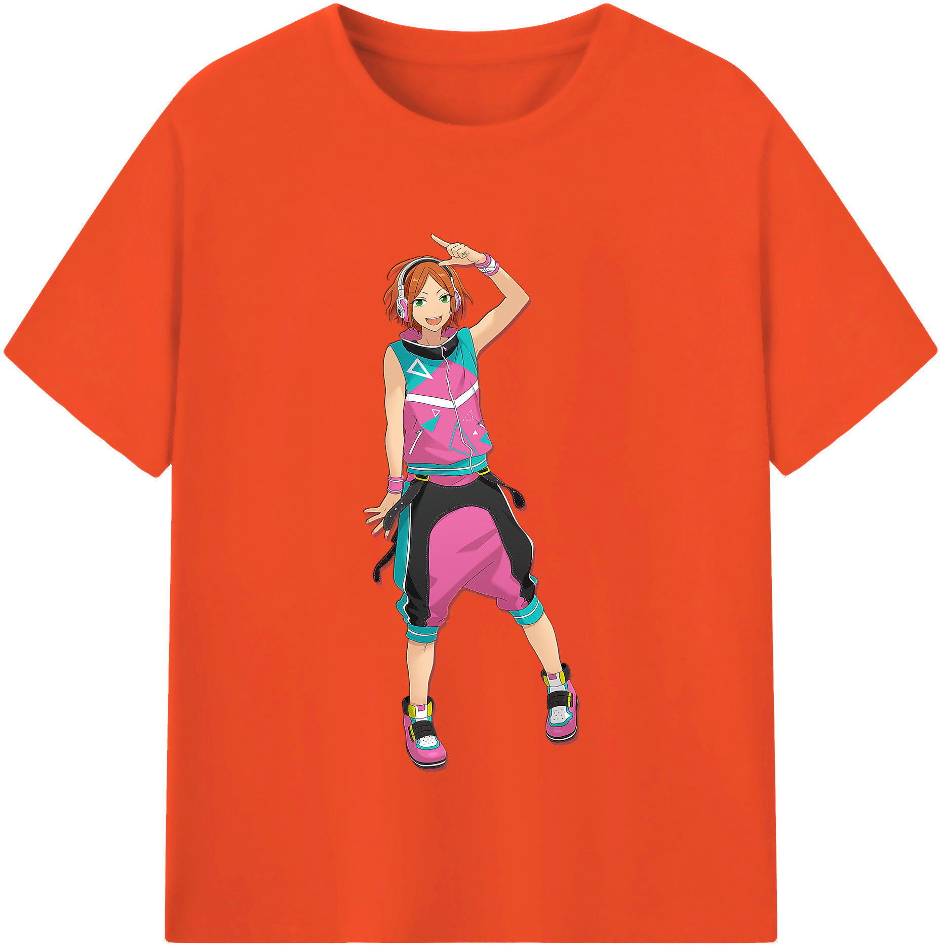 （画像用） あんさんぶるスターズ! Ensemble Stars 綿100％半袖Tシャツ（フロントプリント）