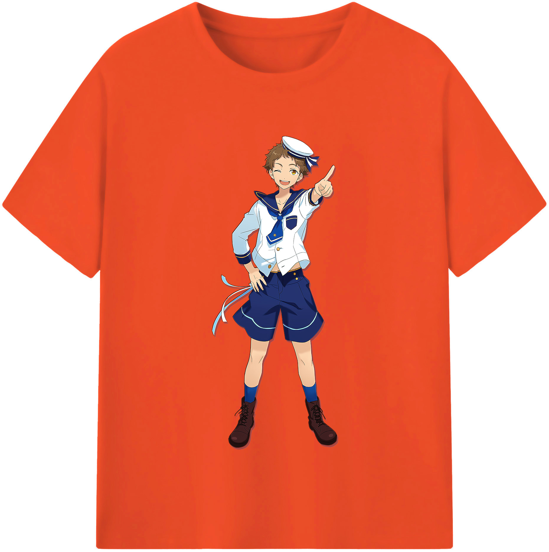 （画像用） あんさんぶるスターズ! Ensemble Stars 綿100％半袖Tシャツ（フロントプリント）