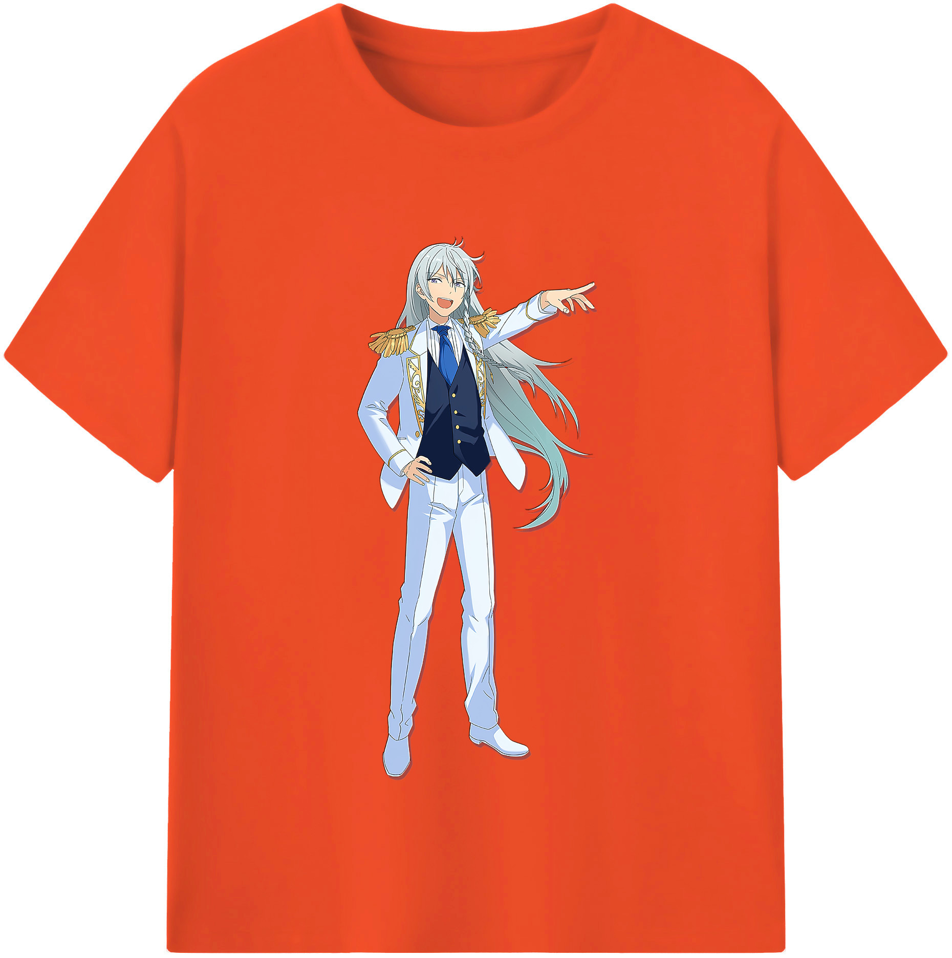 （画像用） あんさんぶるスターズ! Ensemble Stars 綿100％半袖Tシャツ（フロントプリント）