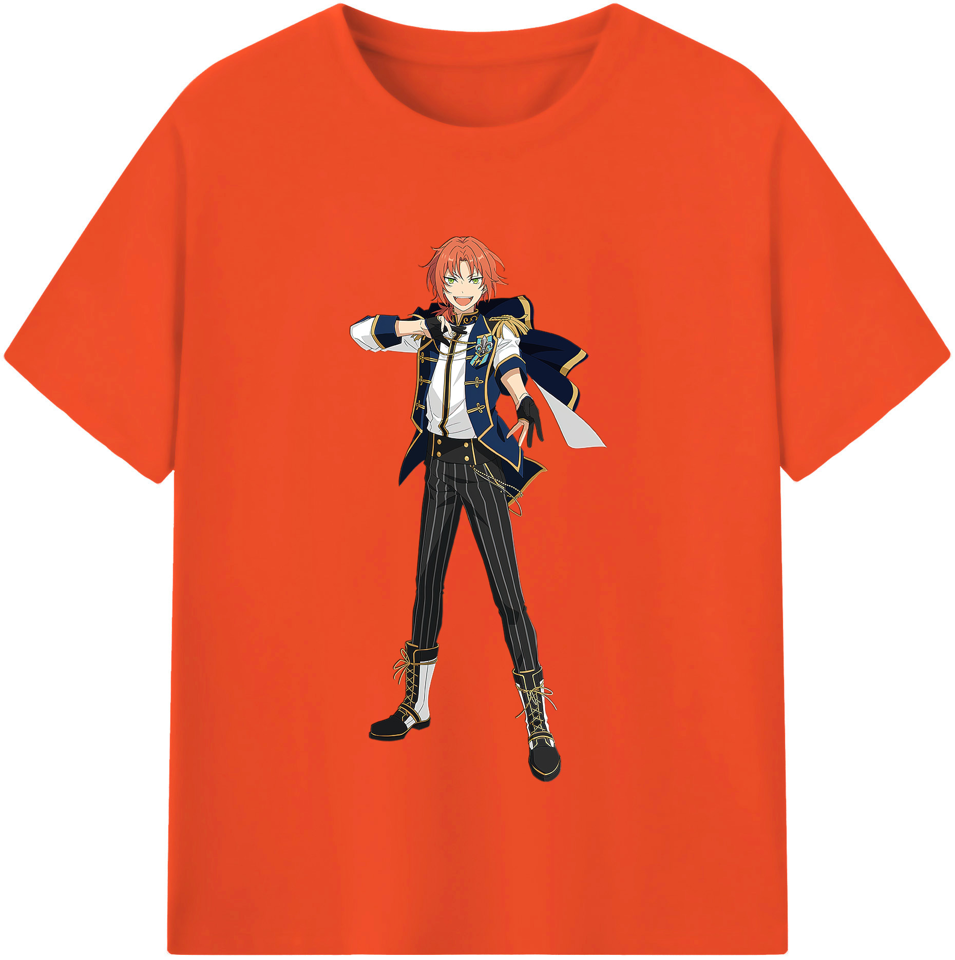 （画像用） あんさんぶるスターズ! Ensemble Stars 綿100％半袖Tシャツ（フロントプリント）