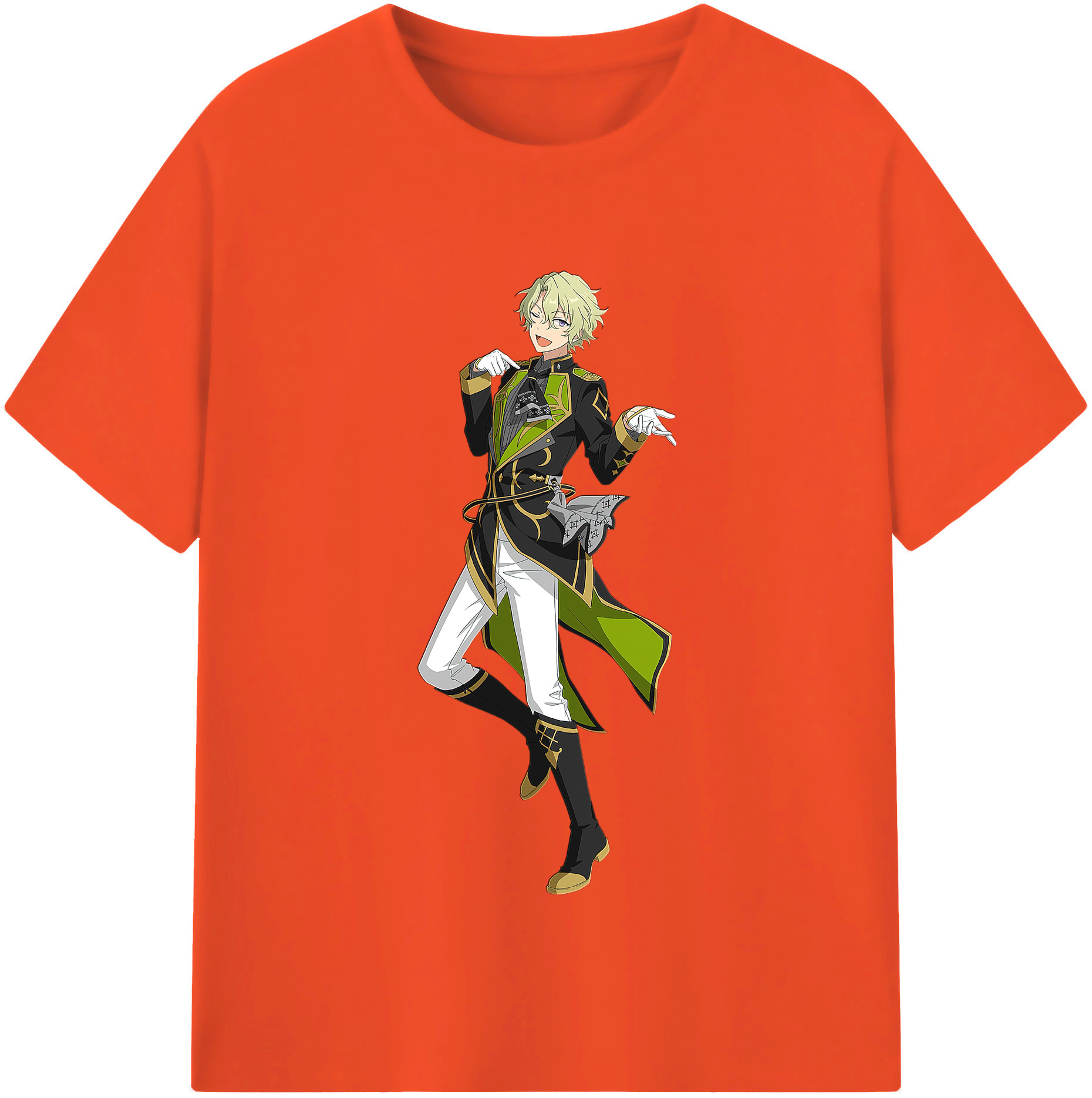 （画像用） あんさんぶるスターズ! Ensemble Stars 綿100％半袖Tシャツ（フロントプリント）