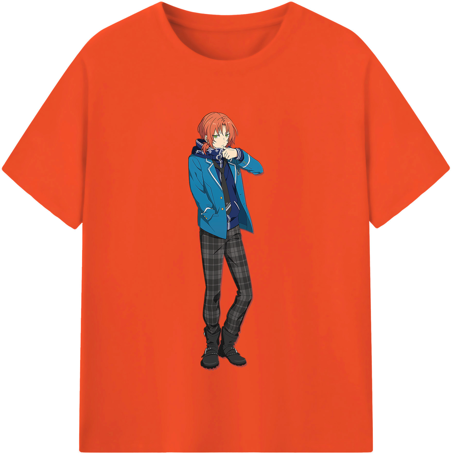 （画像用） あんさんぶるスターズ! Ensemble Stars 綿100％半袖Tシャツ（フロントプリント）