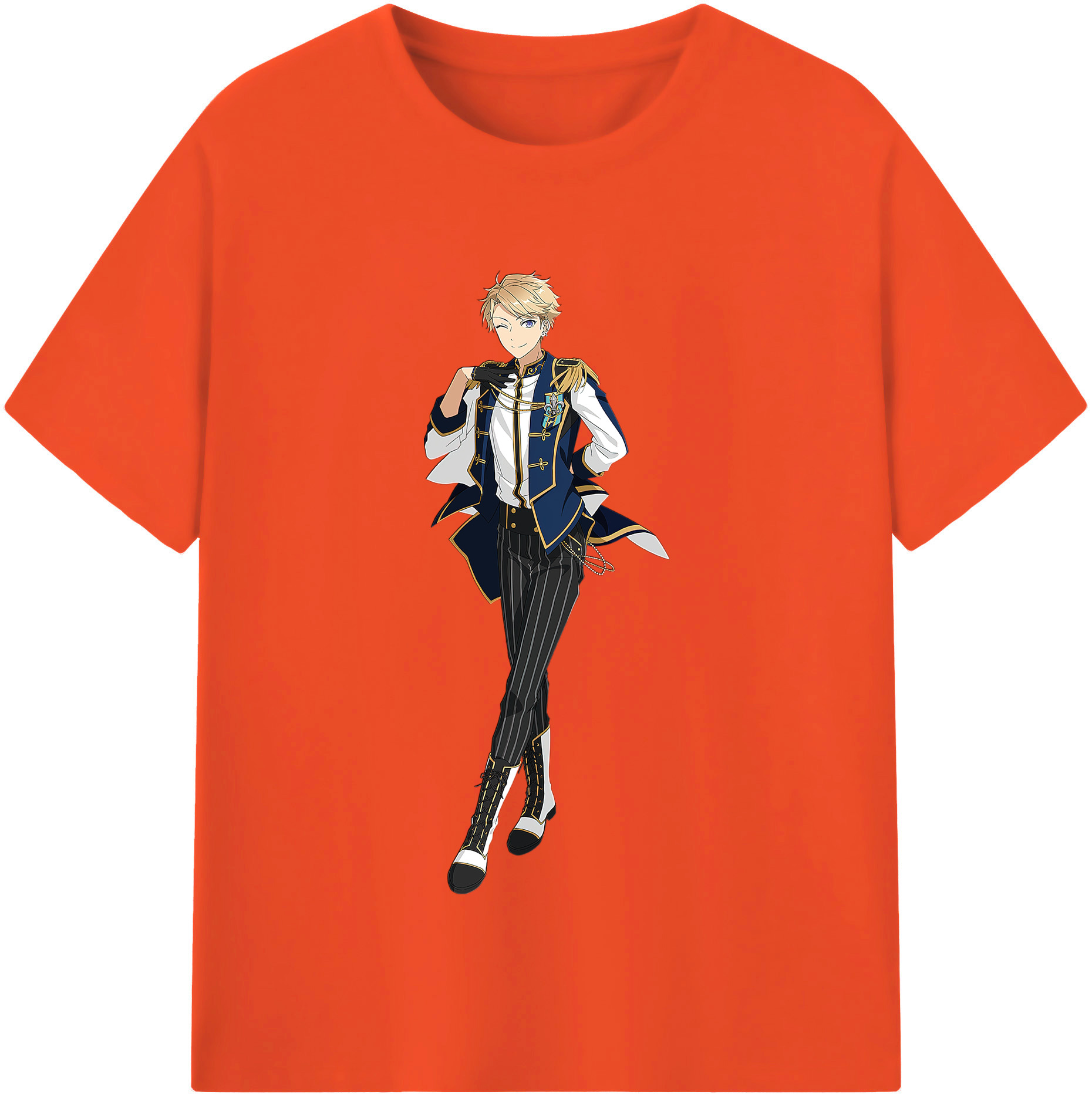 （画像用） あんさんぶるスターズ! Ensemble Stars 綿100％半袖Tシャツ（フロントプリント）