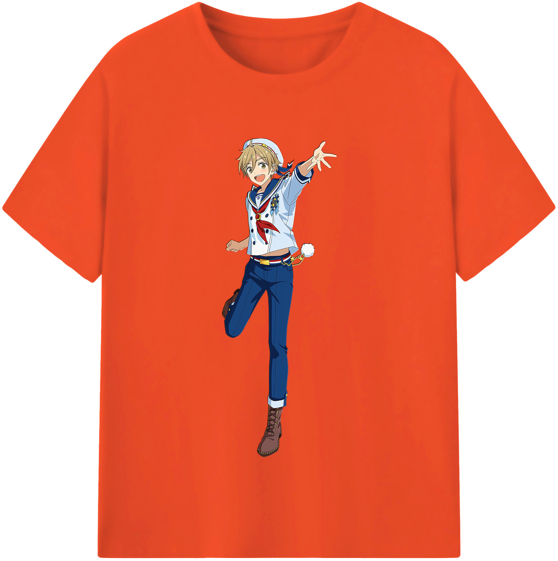 （画像用） あんさんぶるスターズ! Ensemble Stars 綿100％半袖Tシャツ（フロントプリント）