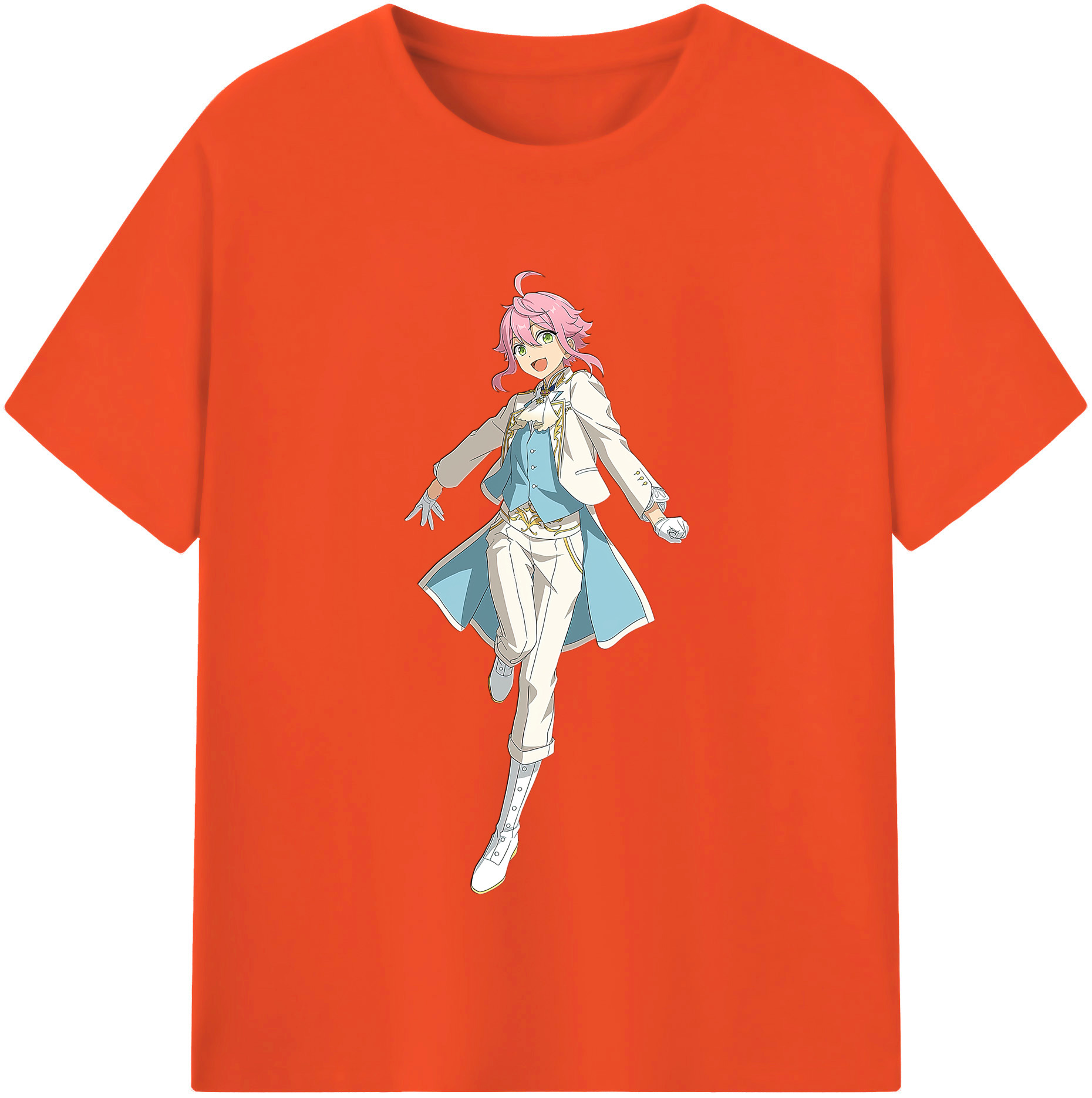 （画像用） あんさんぶるスターズ! Ensemble Stars 綿100％半袖Tシャツ（フロントプリント）