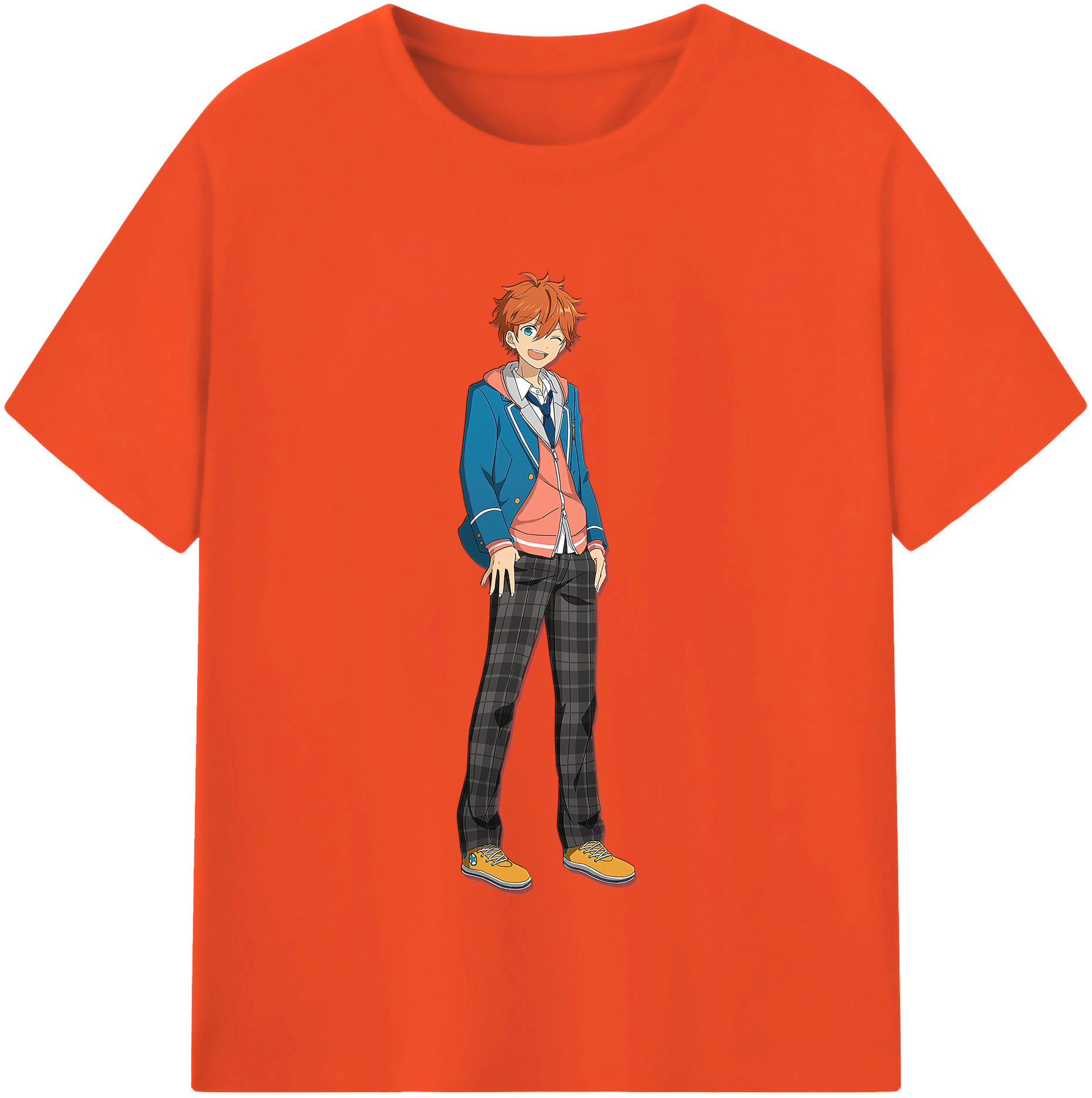 （画像用） あんさんぶるスターズ! Ensemble Stars 綿100％半袖Tシャツ（フロントプリント）