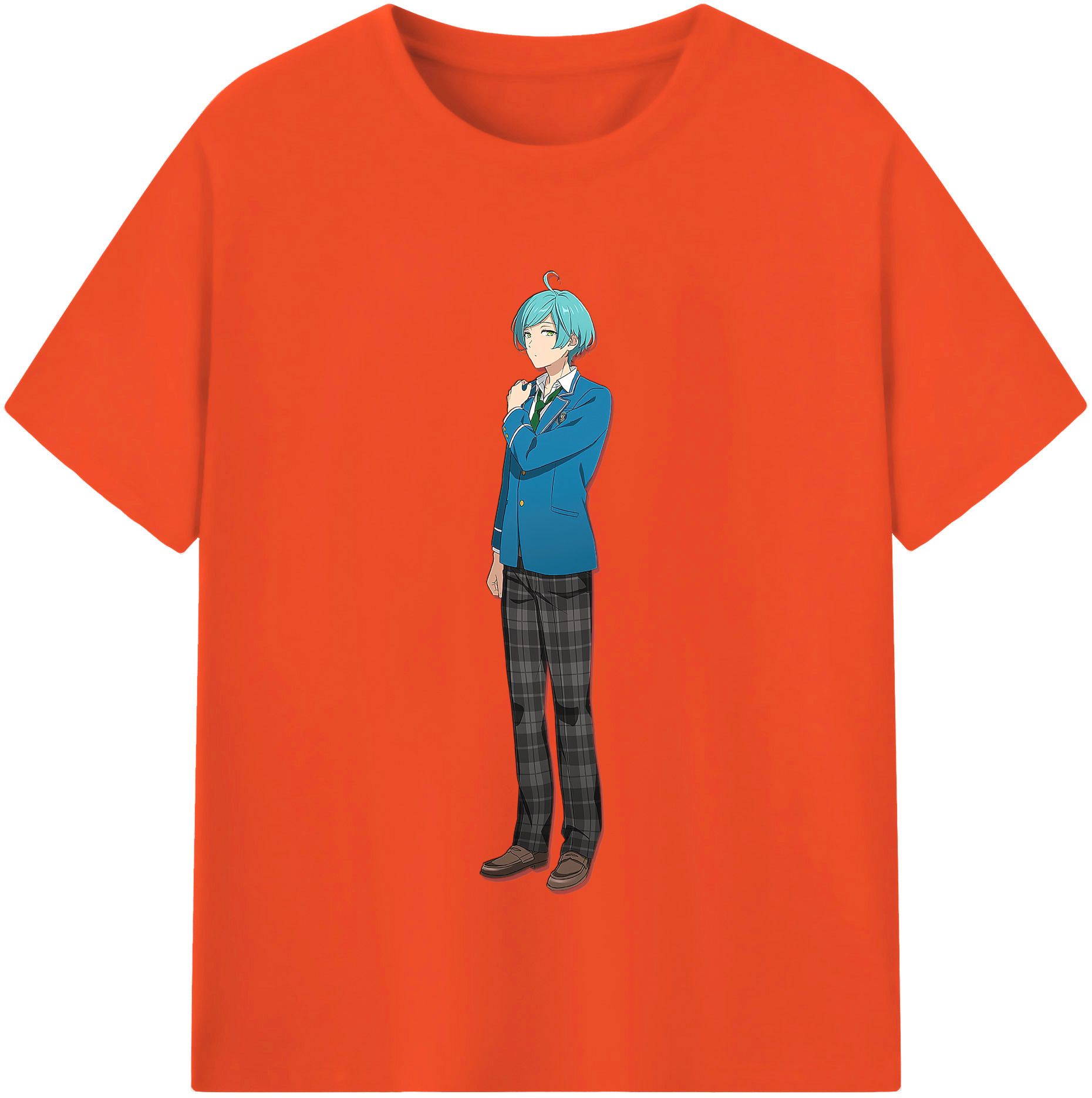 （画像用） あんさんぶるスターズ! Ensemble Stars 綿100％半袖Tシャツ（フロントプリント）
