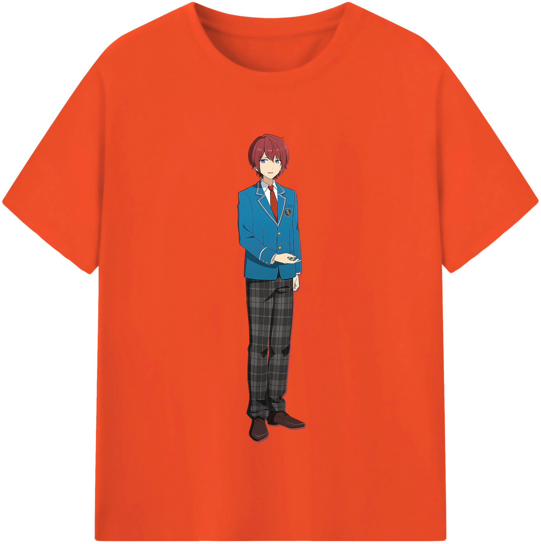 （画像用） あんさんぶるスターズ! Ensemble Stars 綿100％半袖Tシャツ（フロントプリント）