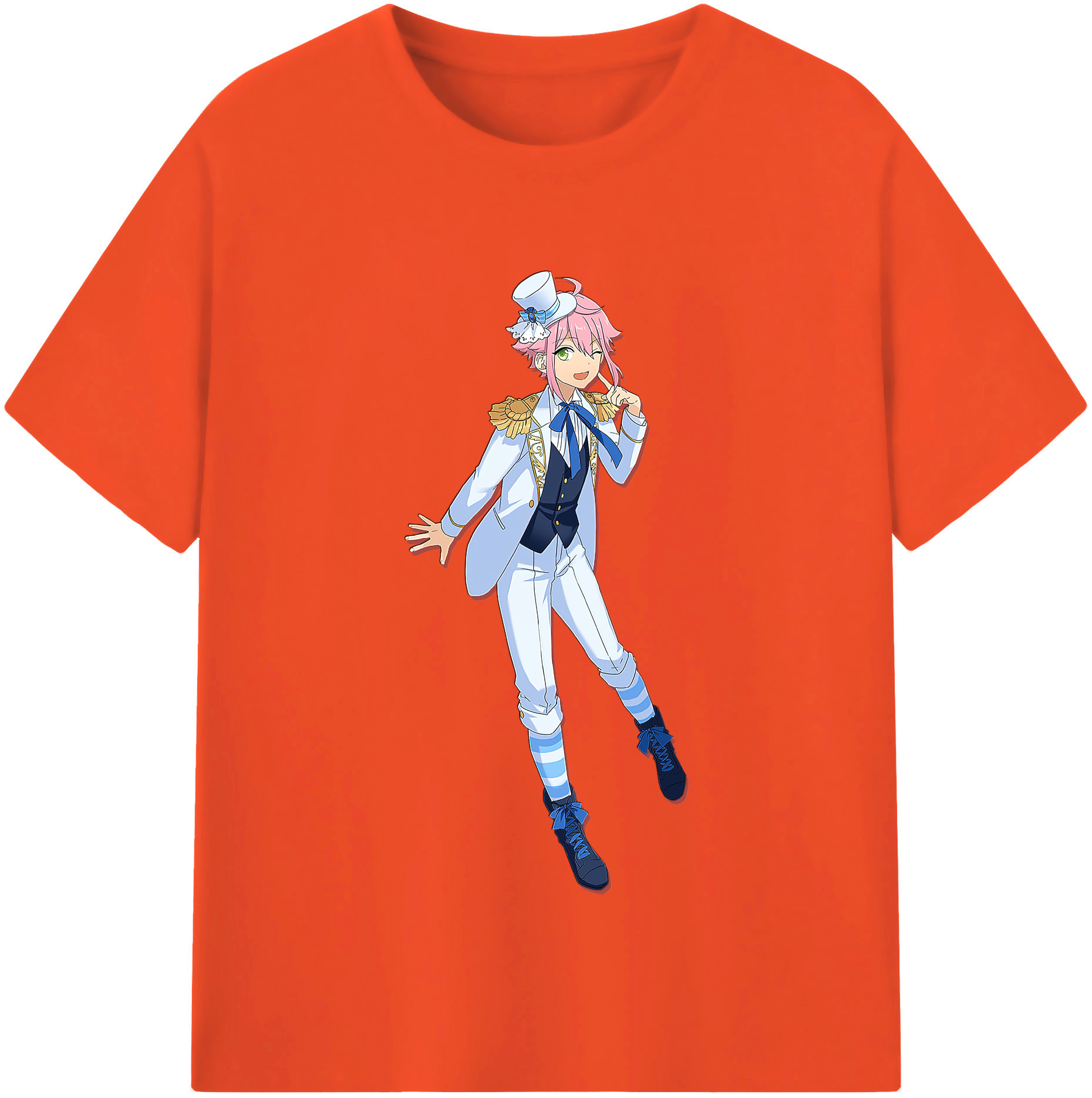 （画像用） あんさんぶるスターズ! Ensemble Stars 綿100％半袖Tシャツ（フロントプリント）