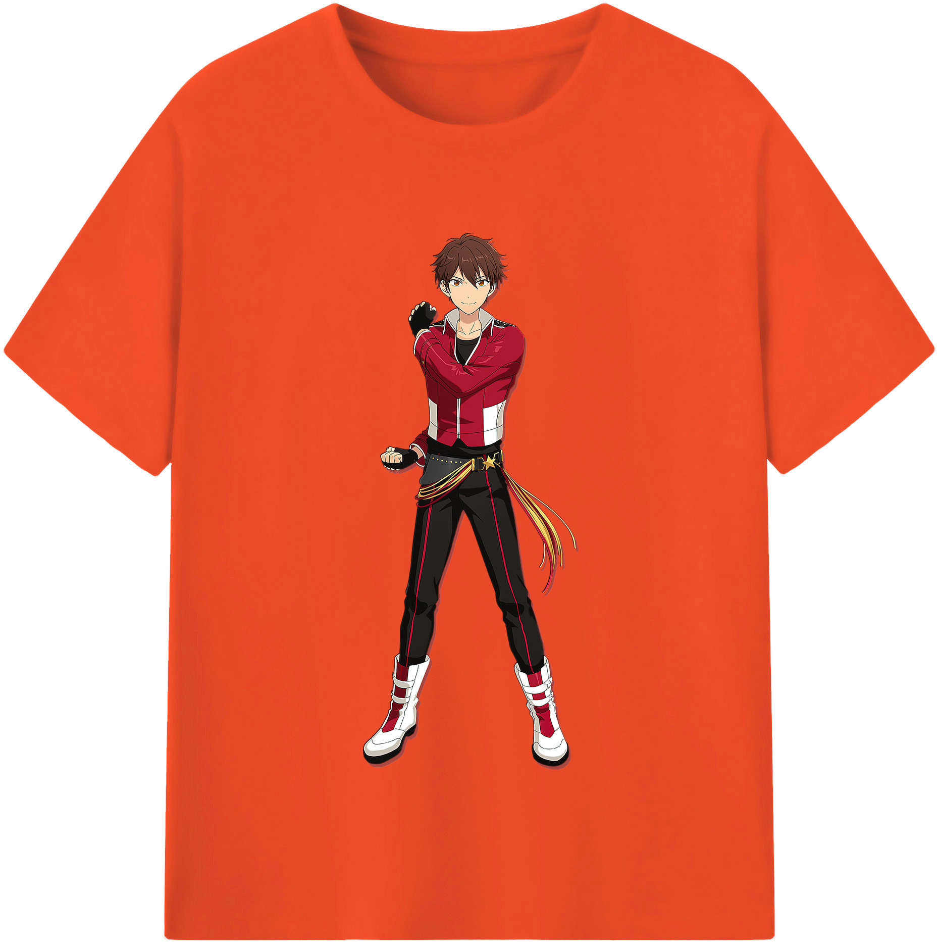 （画像用） あんさんぶるスターズ! Ensemble Stars 綿100％半袖Tシャツ（フロントプリント）