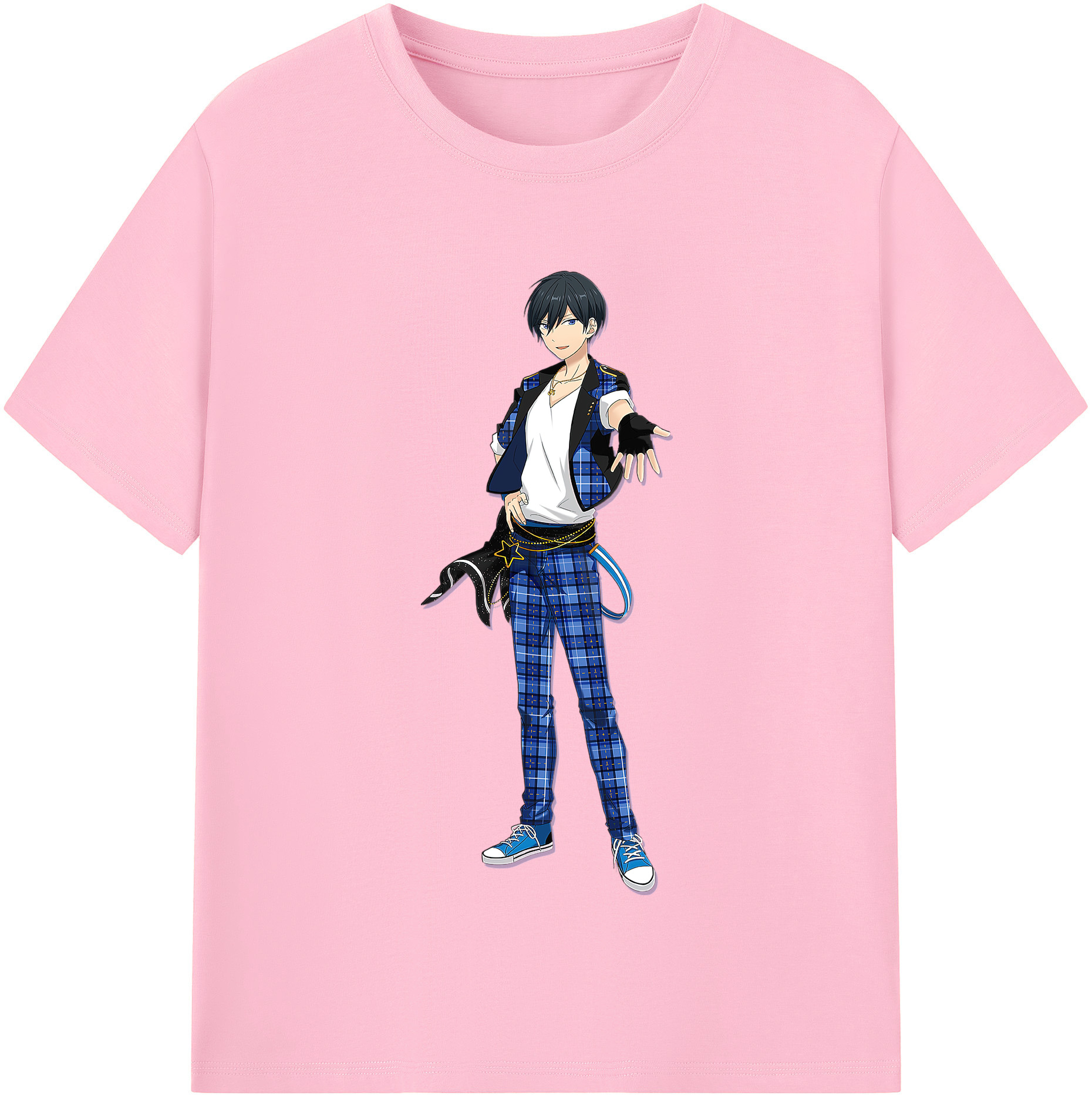 （画像用） あんさんぶるスターズ! Ensemble Stars 綿100％半袖Tシャツ（フロントプリント）