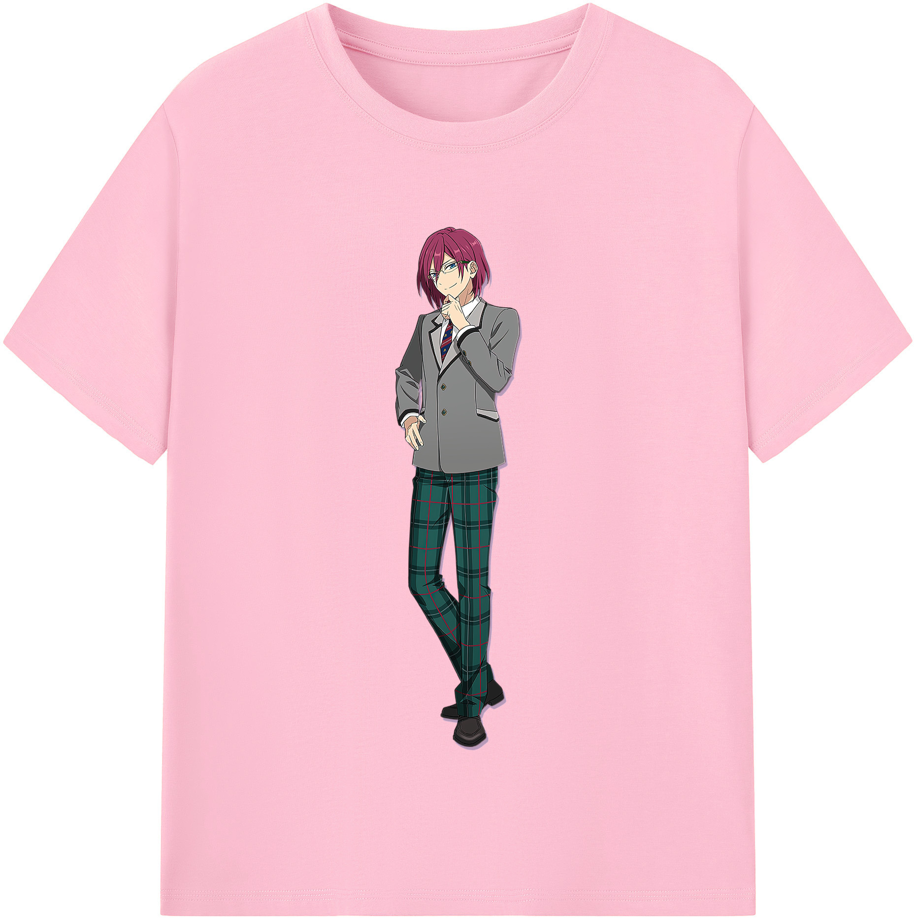 （画像用） あんさんぶるスターズ! Ensemble Stars 綿100％半袖Tシャツ（フロントプリント）