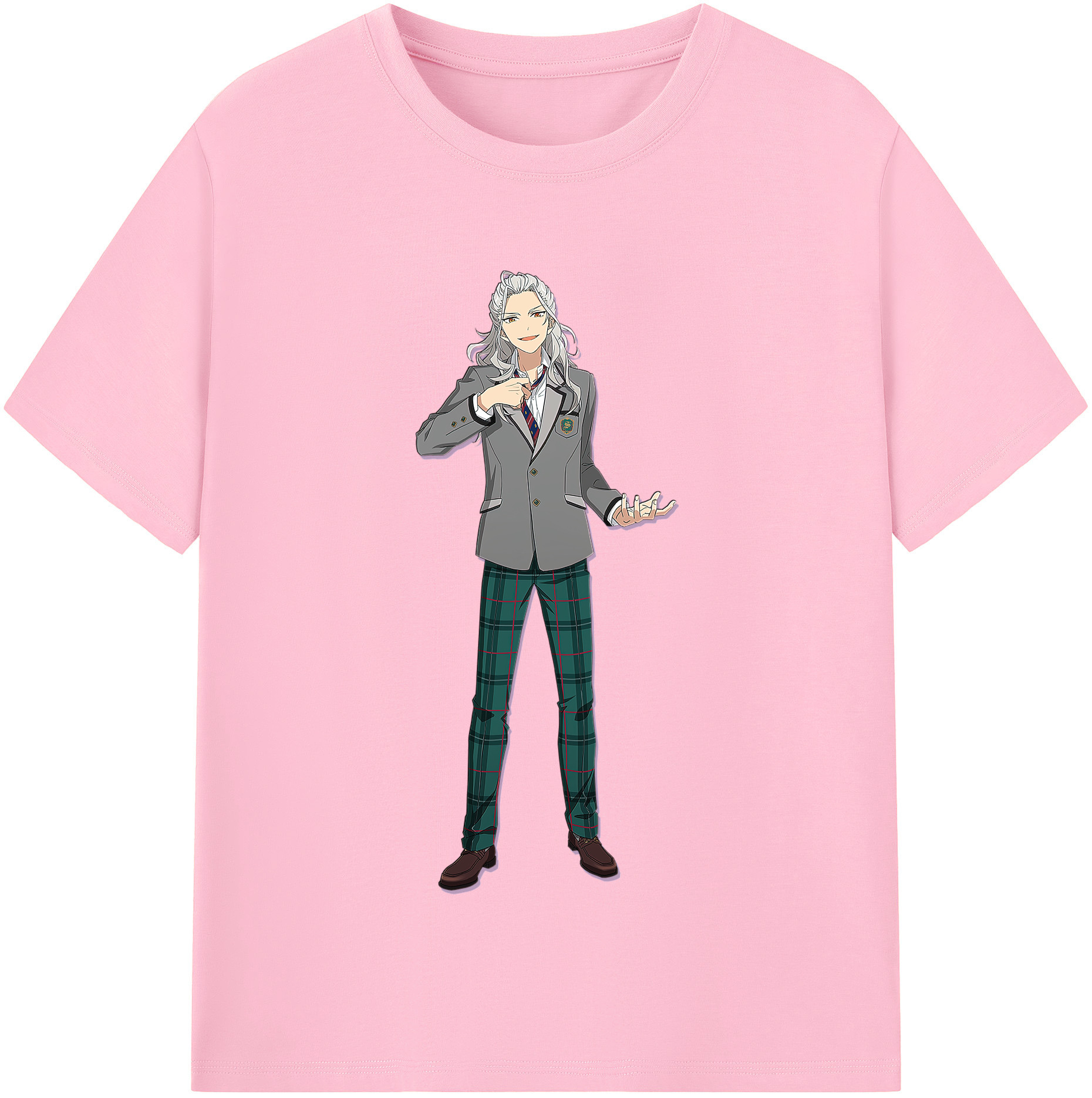 （画像用） あんさんぶるスターズ! Ensemble Stars 綿100％半袖Tシャツ（フロントプリント）