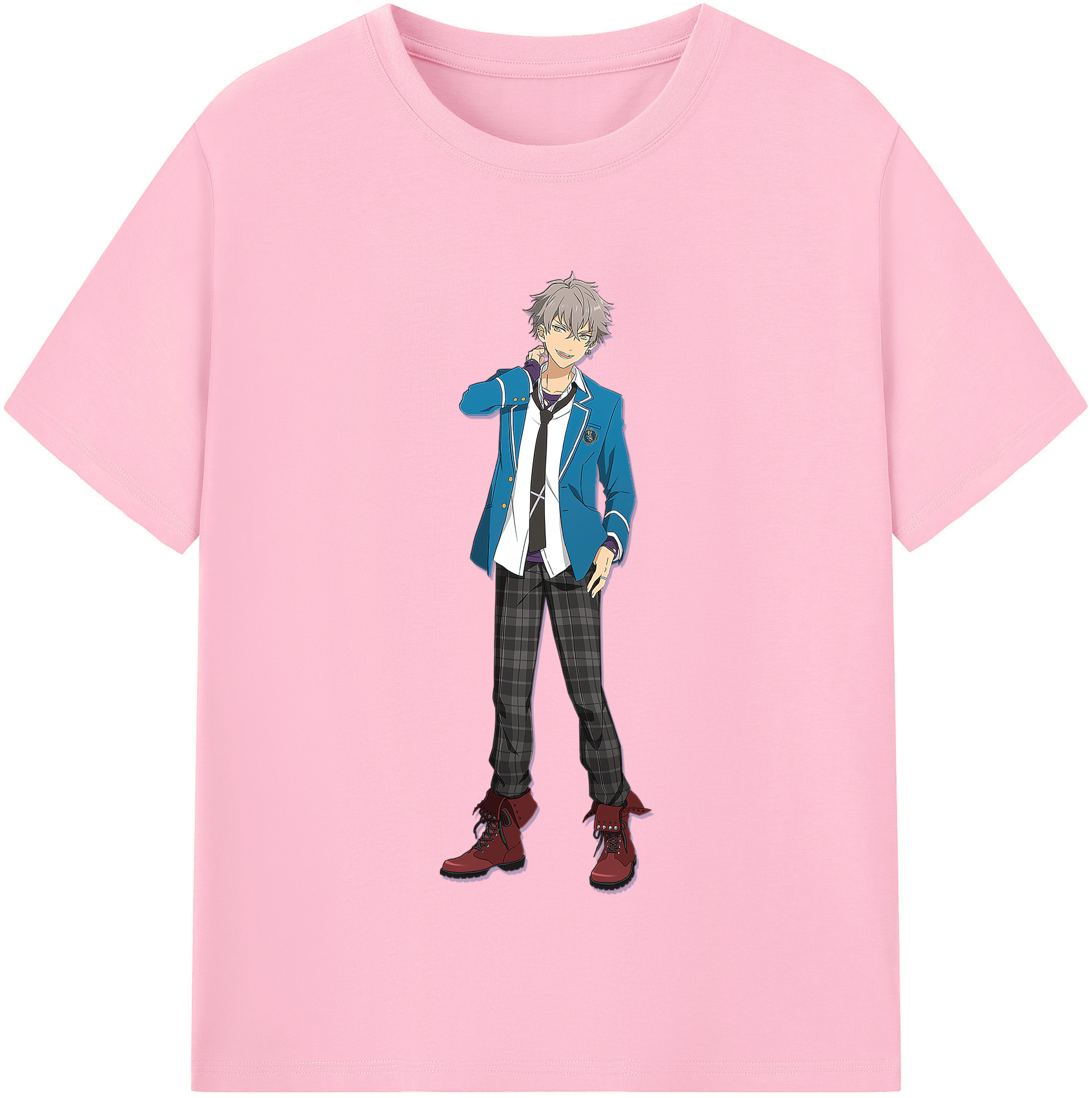 （画像用） あんさんぶるスターズ! Ensemble Stars 綿100％半袖Tシャツ（フロントプリント）