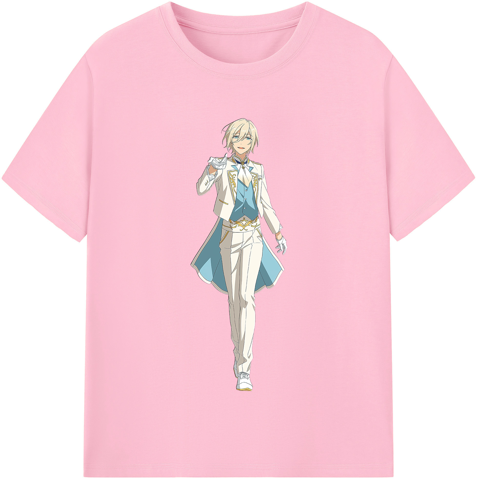 （画像用） あんさんぶるスターズ! Ensemble Stars 綿100％半袖Tシャツ（フロントプリント）