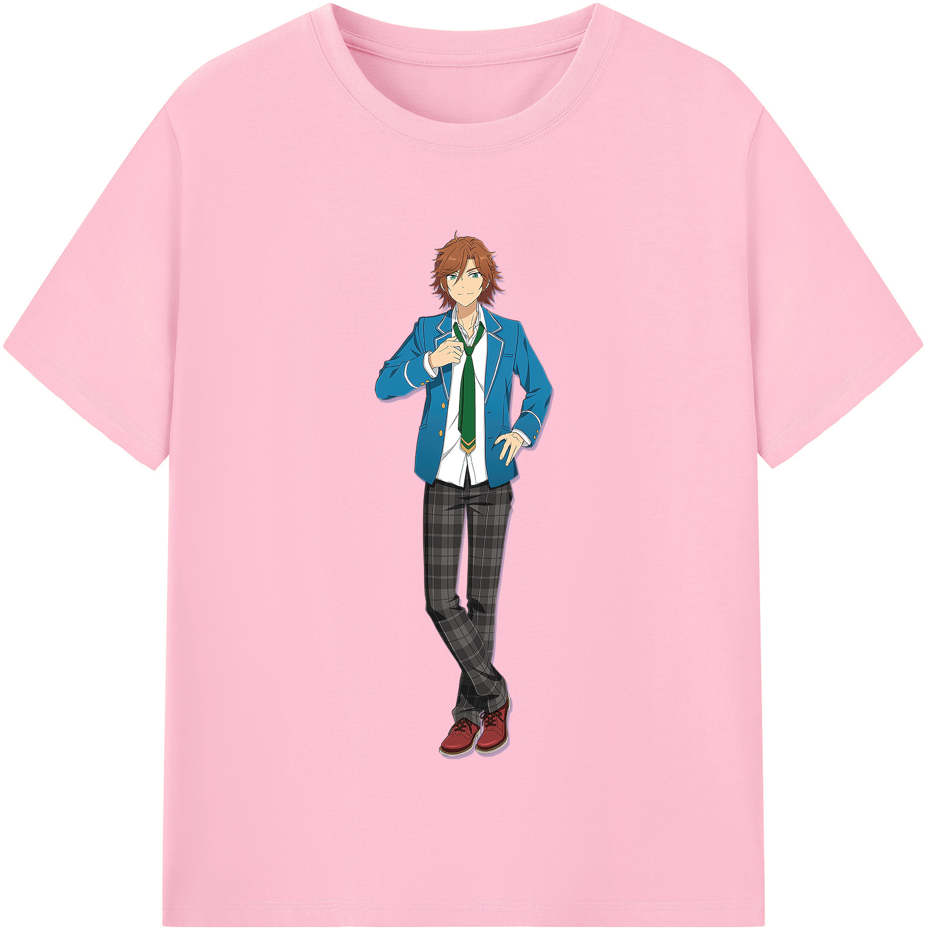 （画像用） あんさんぶるスターズ! Ensemble Stars 綿100％半袖Tシャツ（フロントプリント）