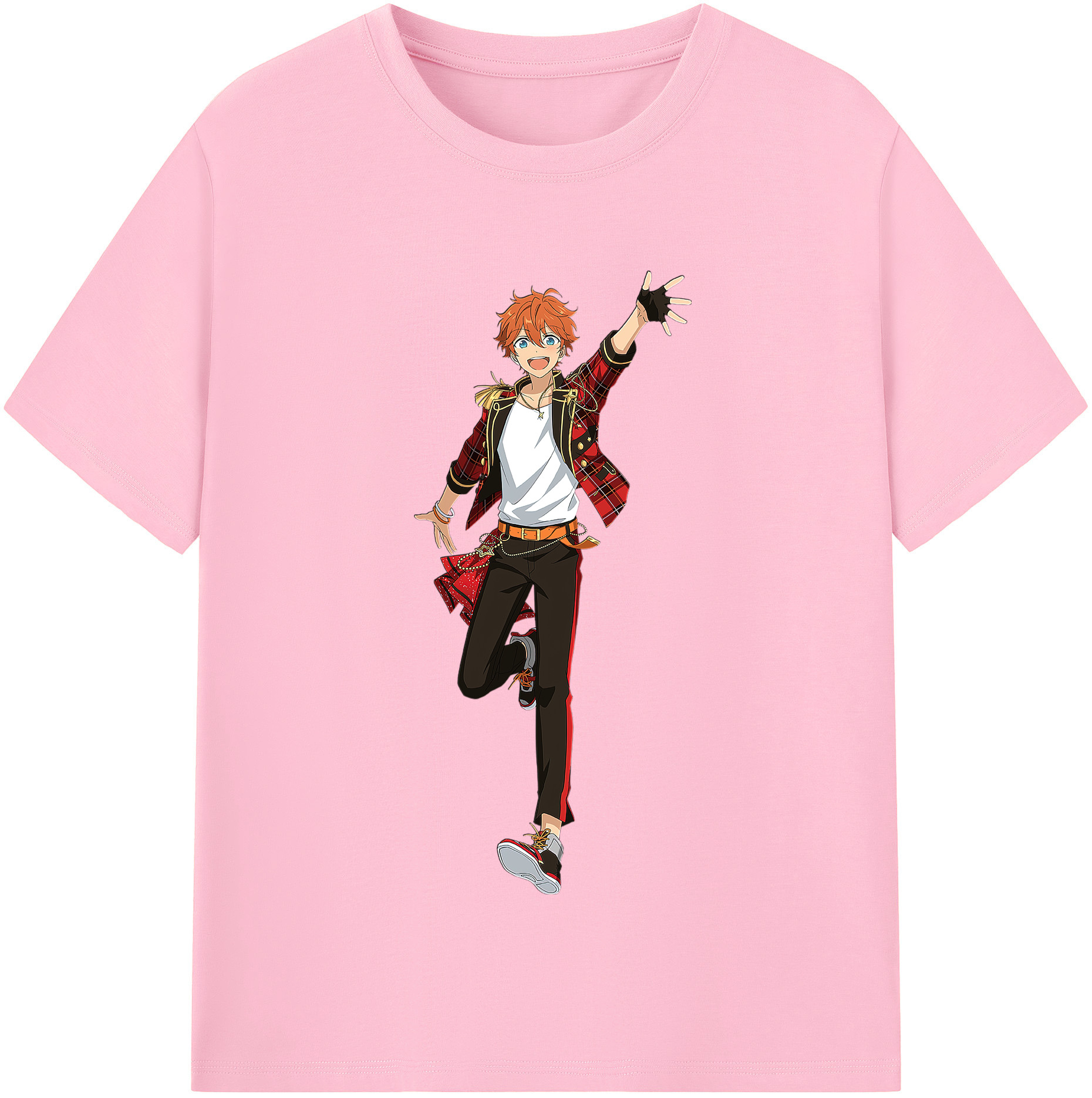 （画像用） あんさんぶるスターズ! Ensemble Stars 綿100％半袖Tシャツ（フロントプリント）