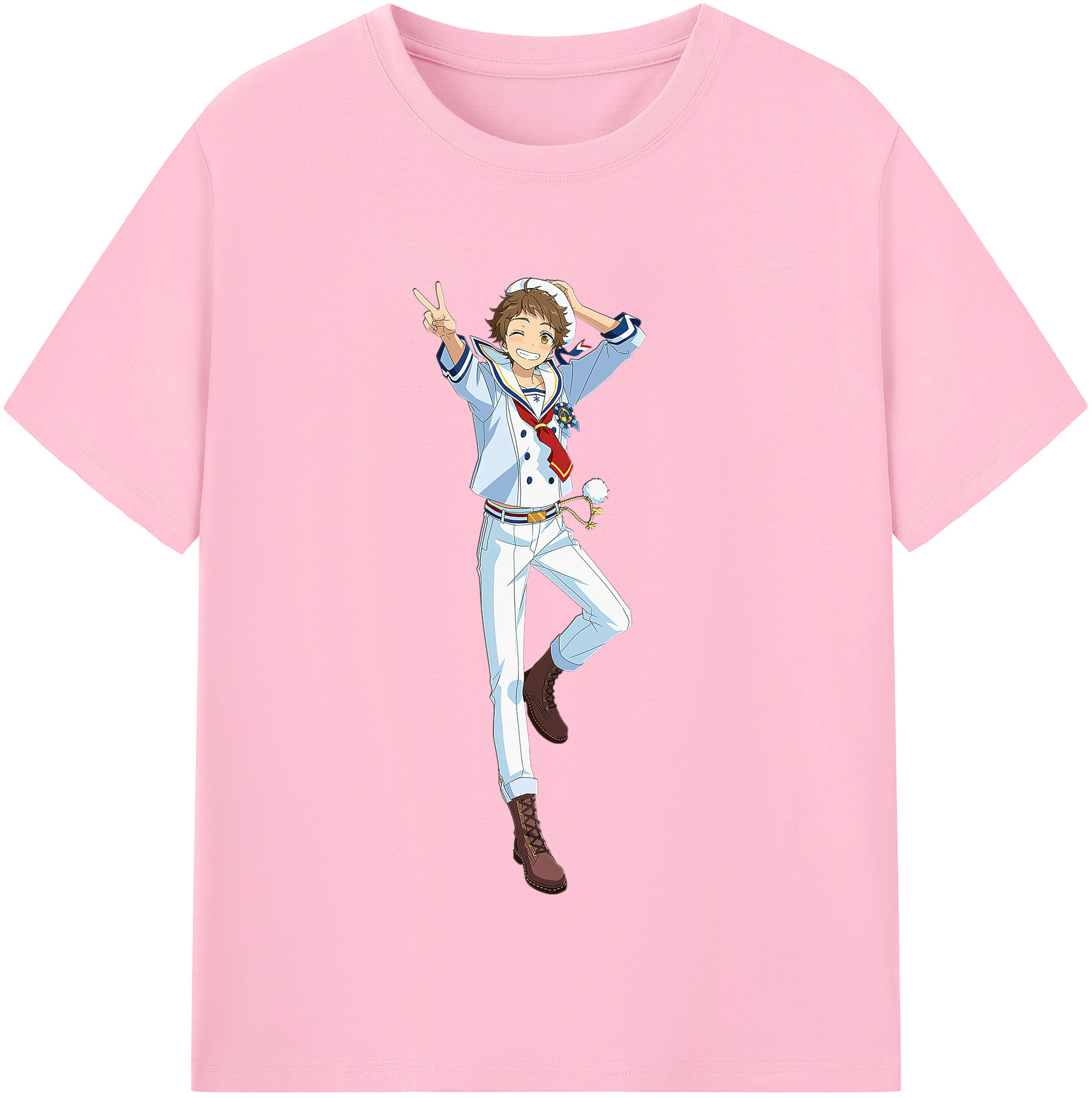 （画像用） あんさんぶるスターズ! Ensemble Stars 綿100％半袖Tシャツ（フロントプリント）