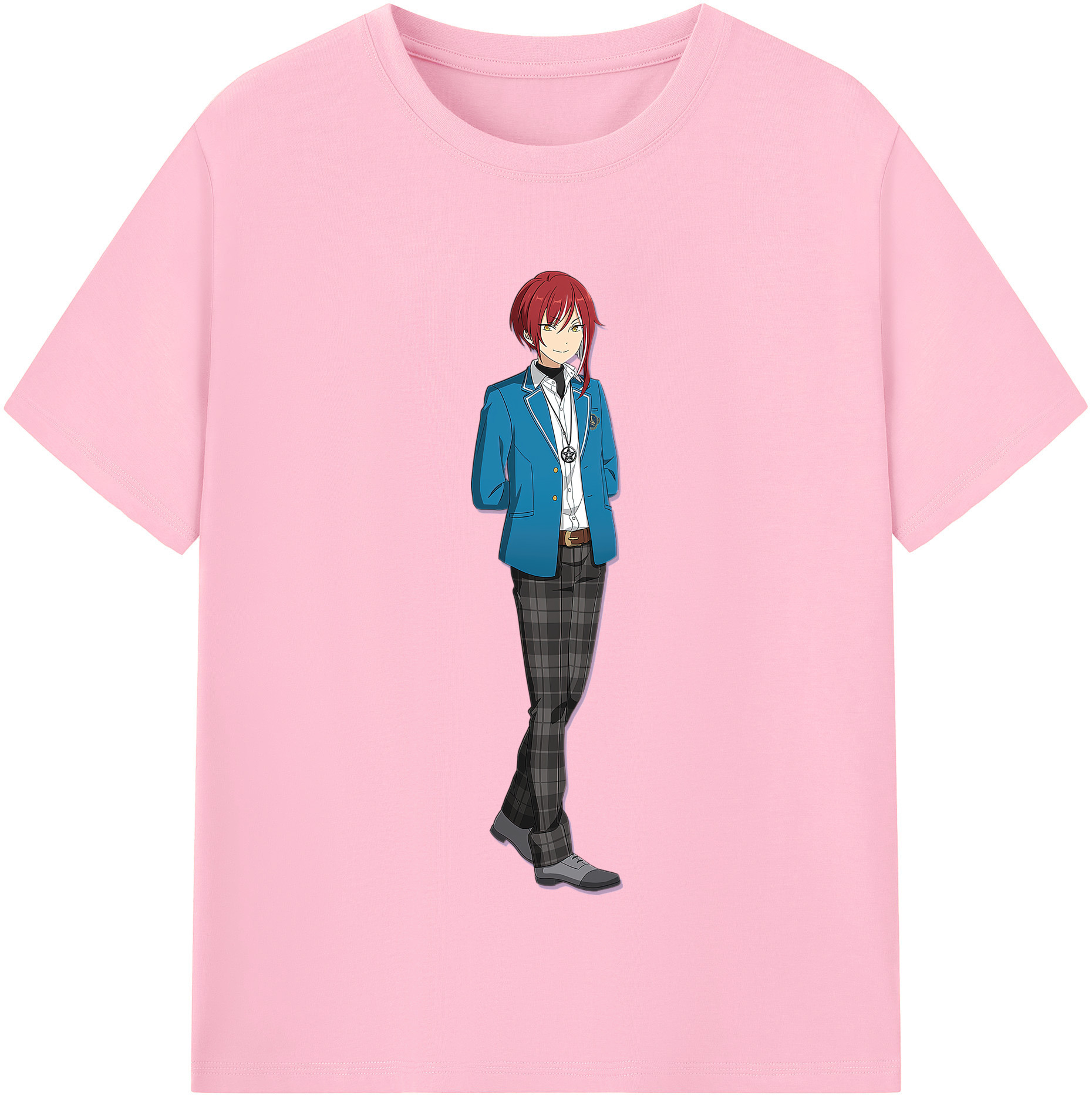 （画像用） あんさんぶるスターズ! Ensemble Stars 綿100％半袖Tシャツ（フロントプリント）
