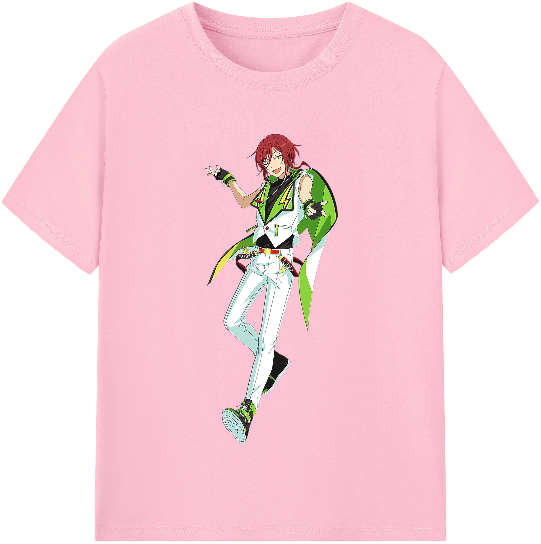（画像用） あんさんぶるスターズ! Ensemble Stars 綿100％半袖Tシャツ（フロントプリント）