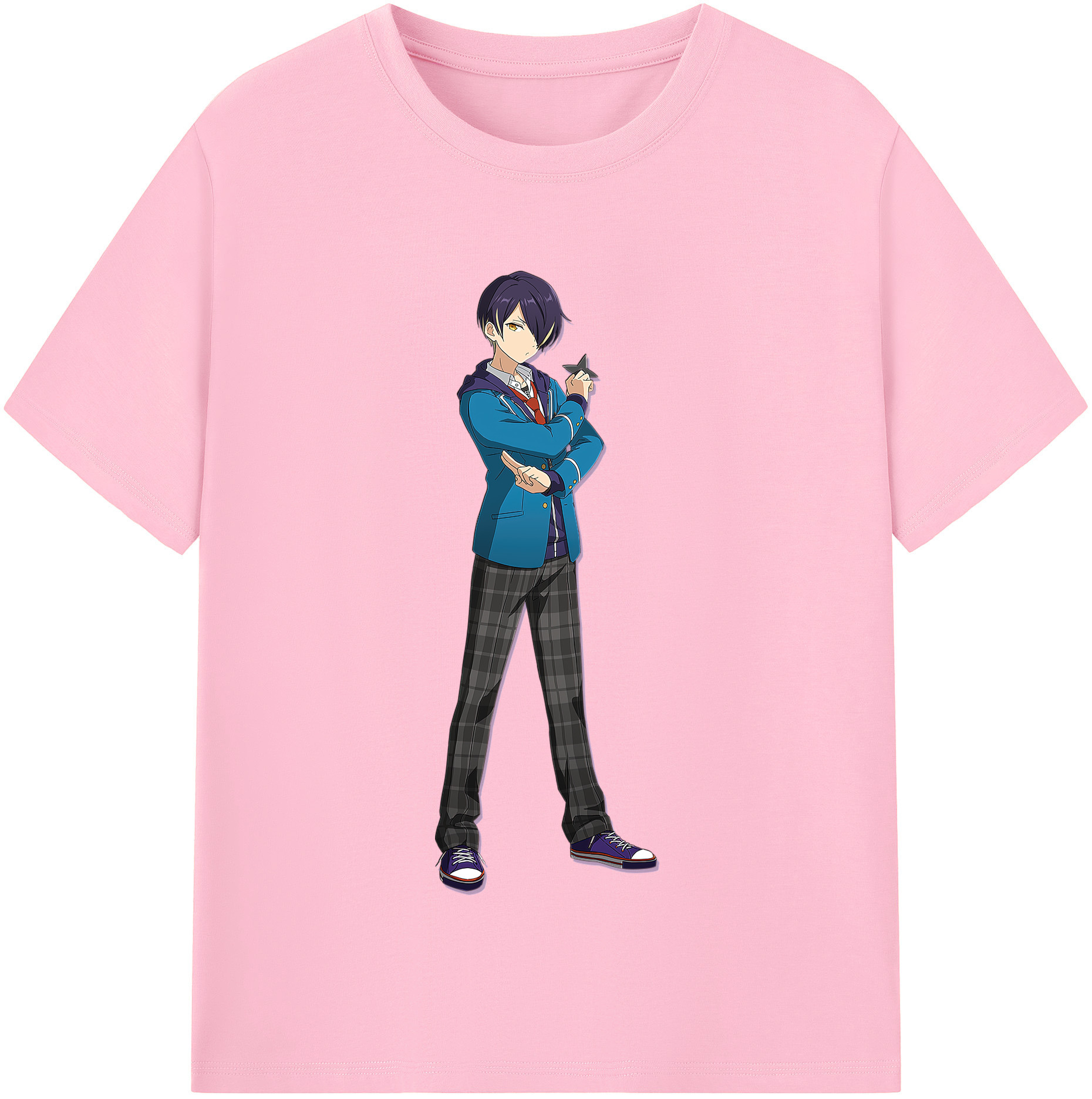 （画像用） あんさんぶるスターズ! Ensemble Stars 綿100％半袖Tシャツ（フロントプリント）