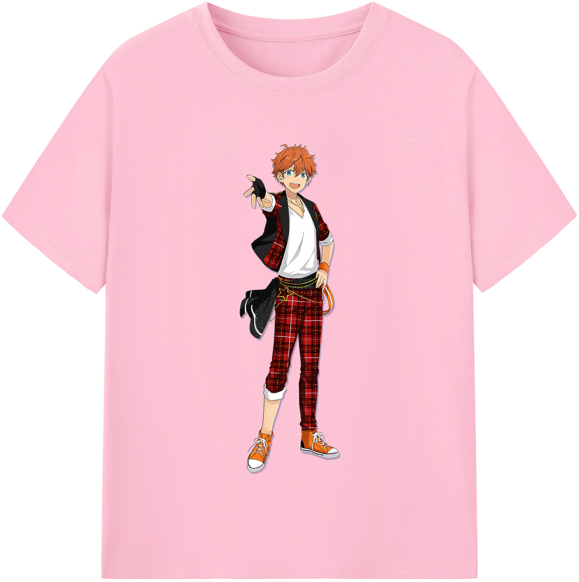 （画像用） あんさんぶるスターズ! Ensemble Stars 綿100％半袖Tシャツ（フロントプリント）