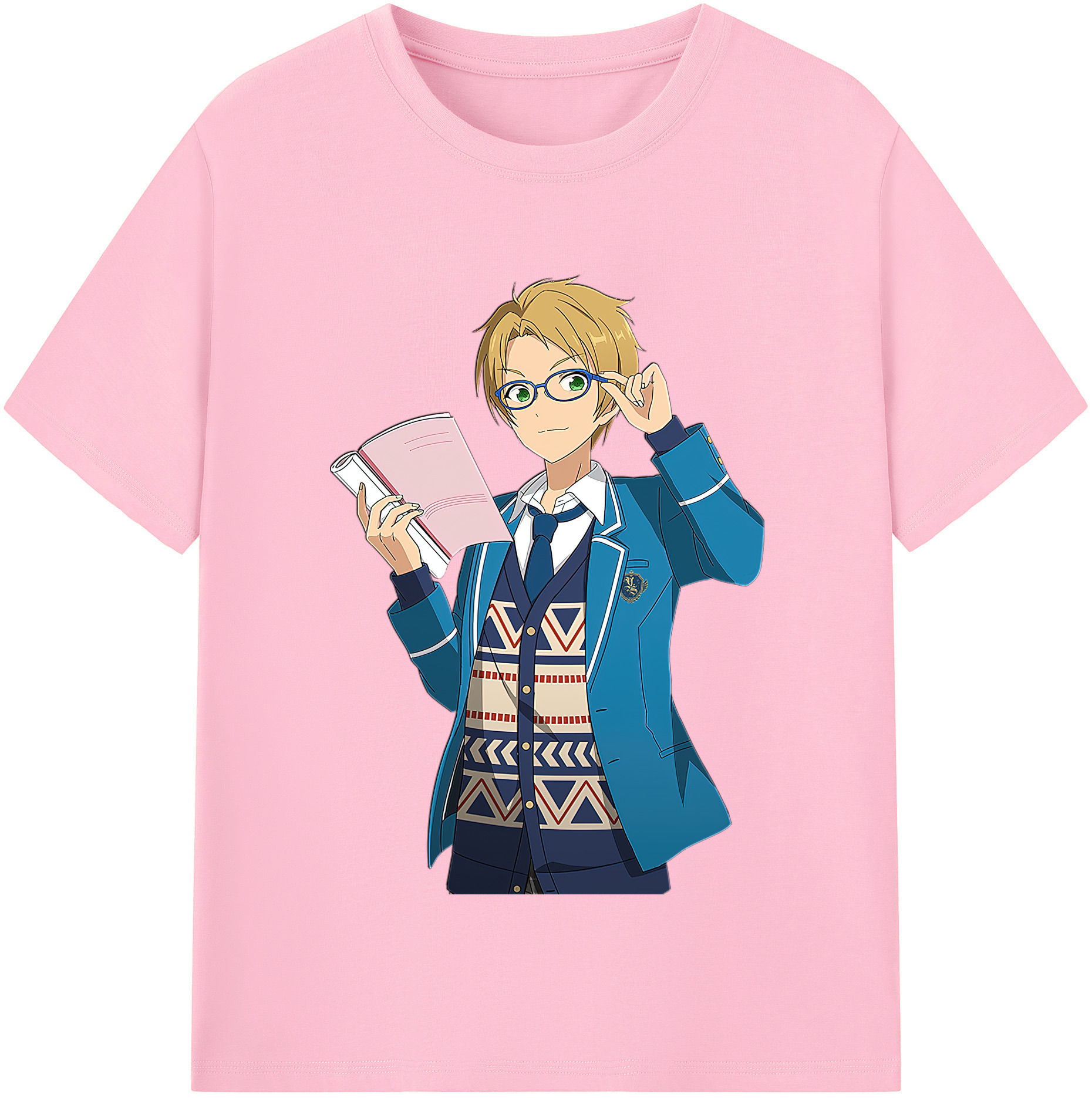 （画像用） あんさんぶるスターズ! Ensemble Stars 綿100％半袖Tシャツ（フロントプリント）
