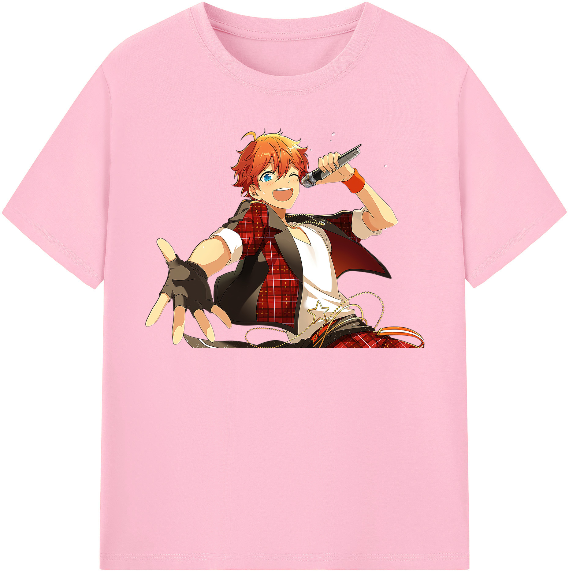 （画像用） あんさんぶるスターズ! Ensemble Stars 綿100％半袖Tシャツ（フロントプリント）