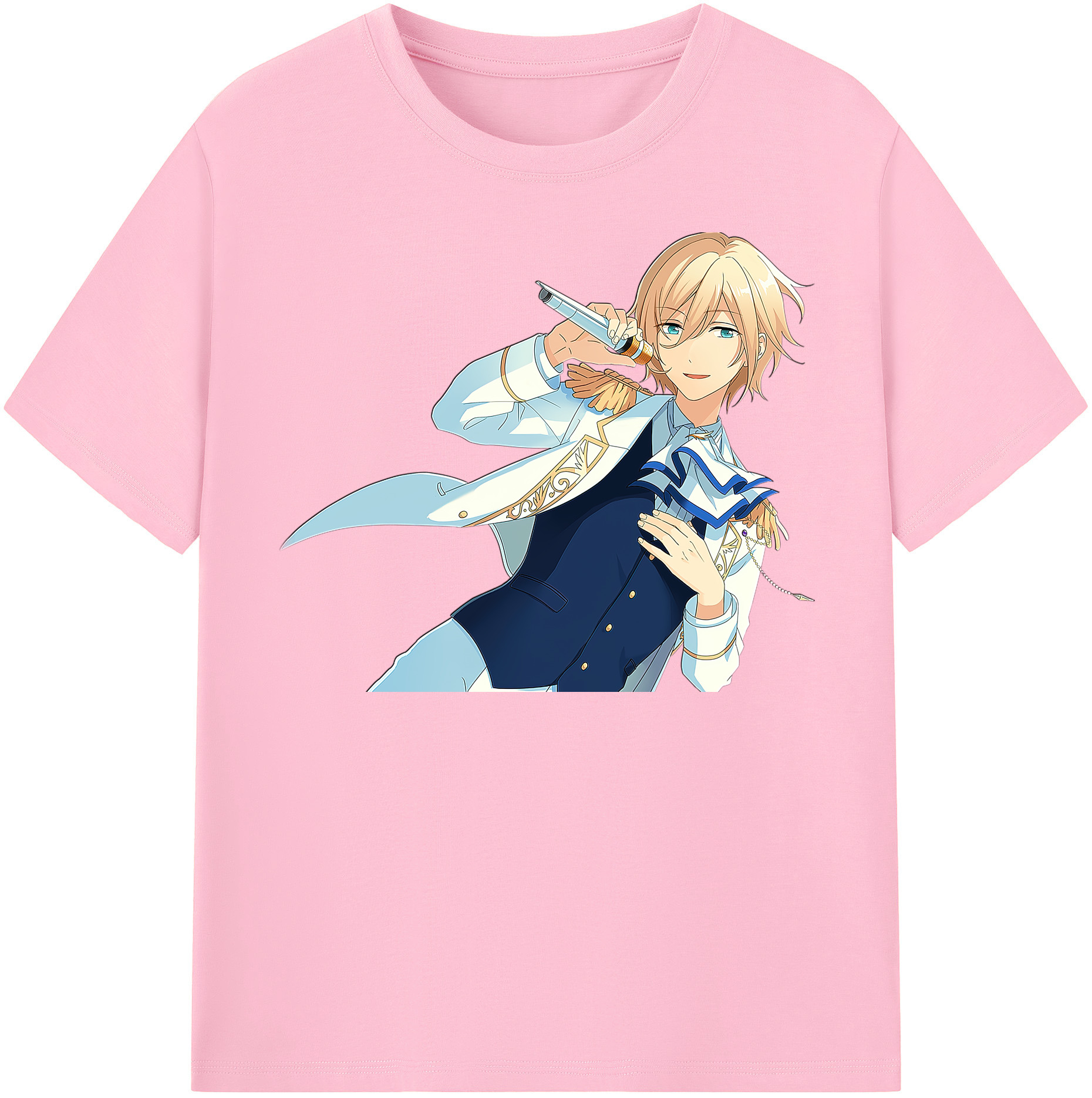 （画像用） あんさんぶるスターズ! Ensemble Stars 綿100％半袖Tシャツ（フロントプリント）