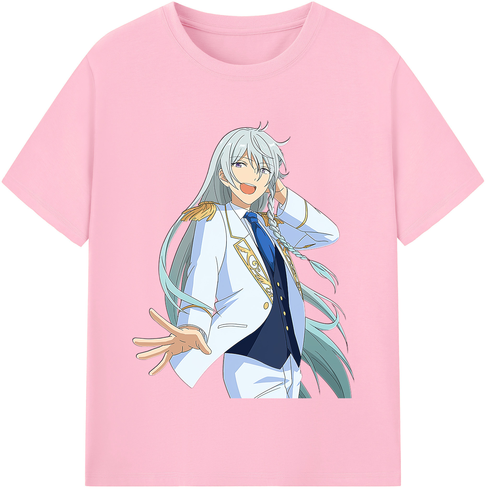 （画像用） あんさんぶるスターズ! Ensemble Stars 綿100％半袖Tシャツ（フロントプリント）