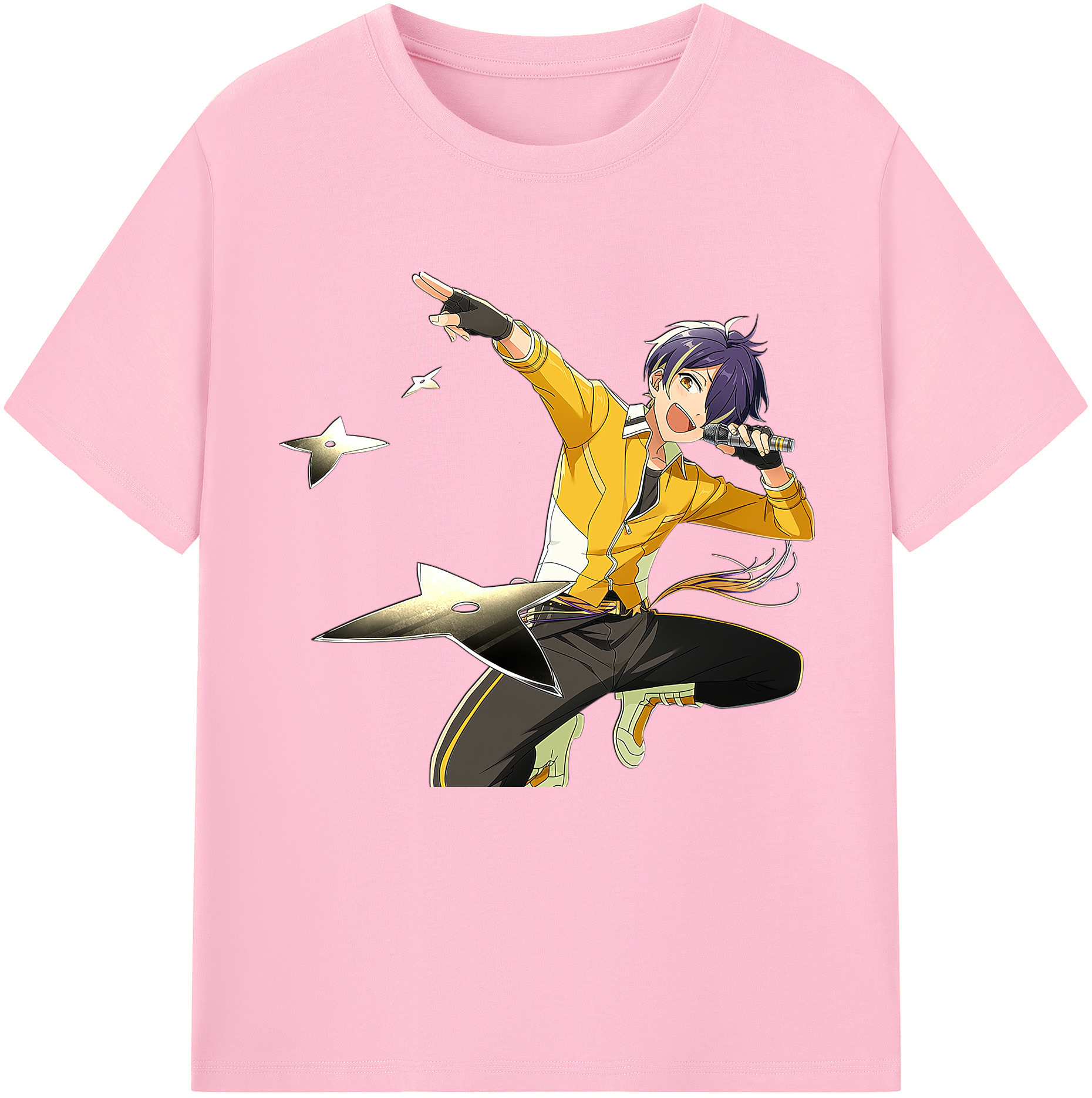 （画像用） あんさんぶるスターズ! Ensemble Stars 綿100％半袖Tシャツ（フロントプリント）