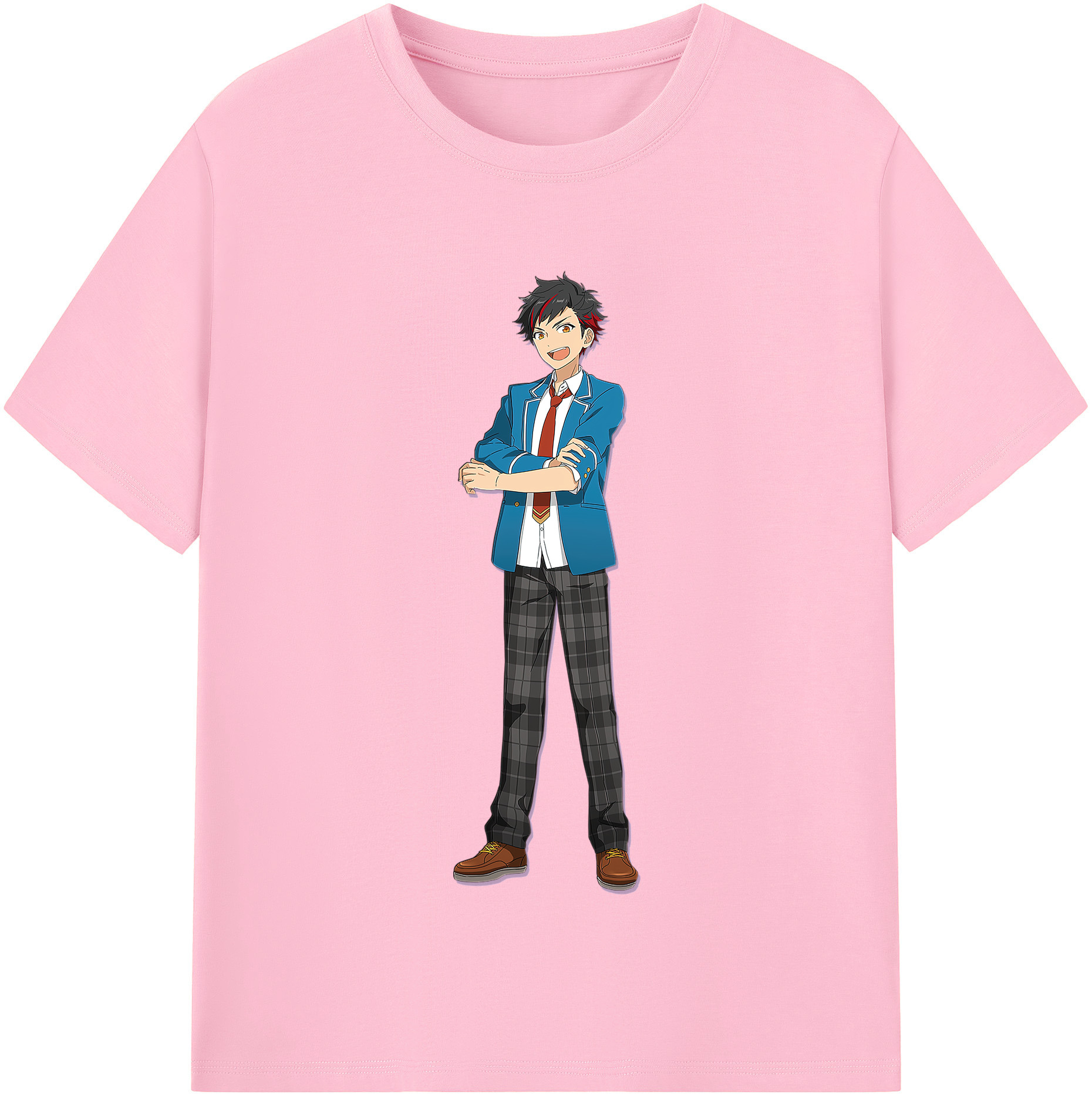 （画像用） あんさんぶるスターズ! Ensemble Stars 綿100％半袖Tシャツ（フロントプリント）