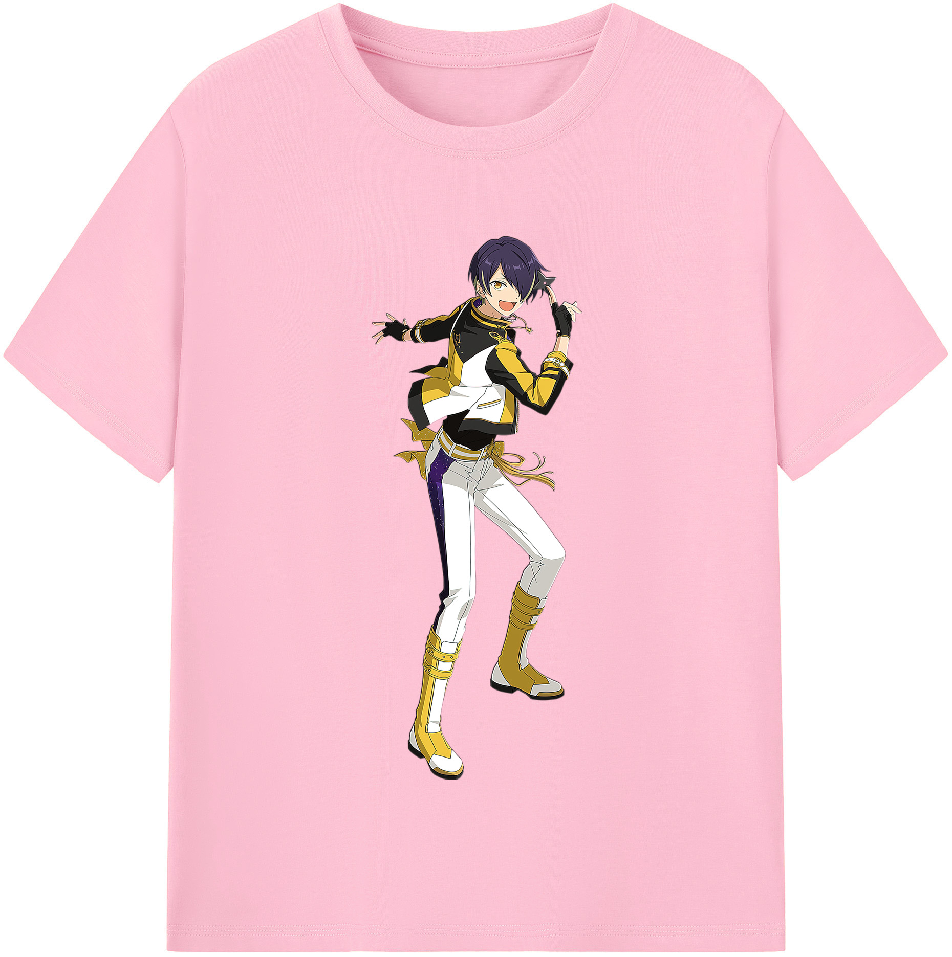 （画像用） あんさんぶるスターズ! Ensemble Stars 綿100％半袖Tシャツ（フロントプリント）