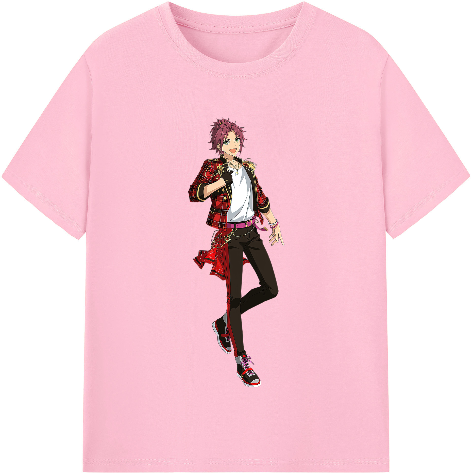 （画像用） あんさんぶるスターズ! Ensemble Stars 綿100％半袖Tシャツ（フロントプリント）