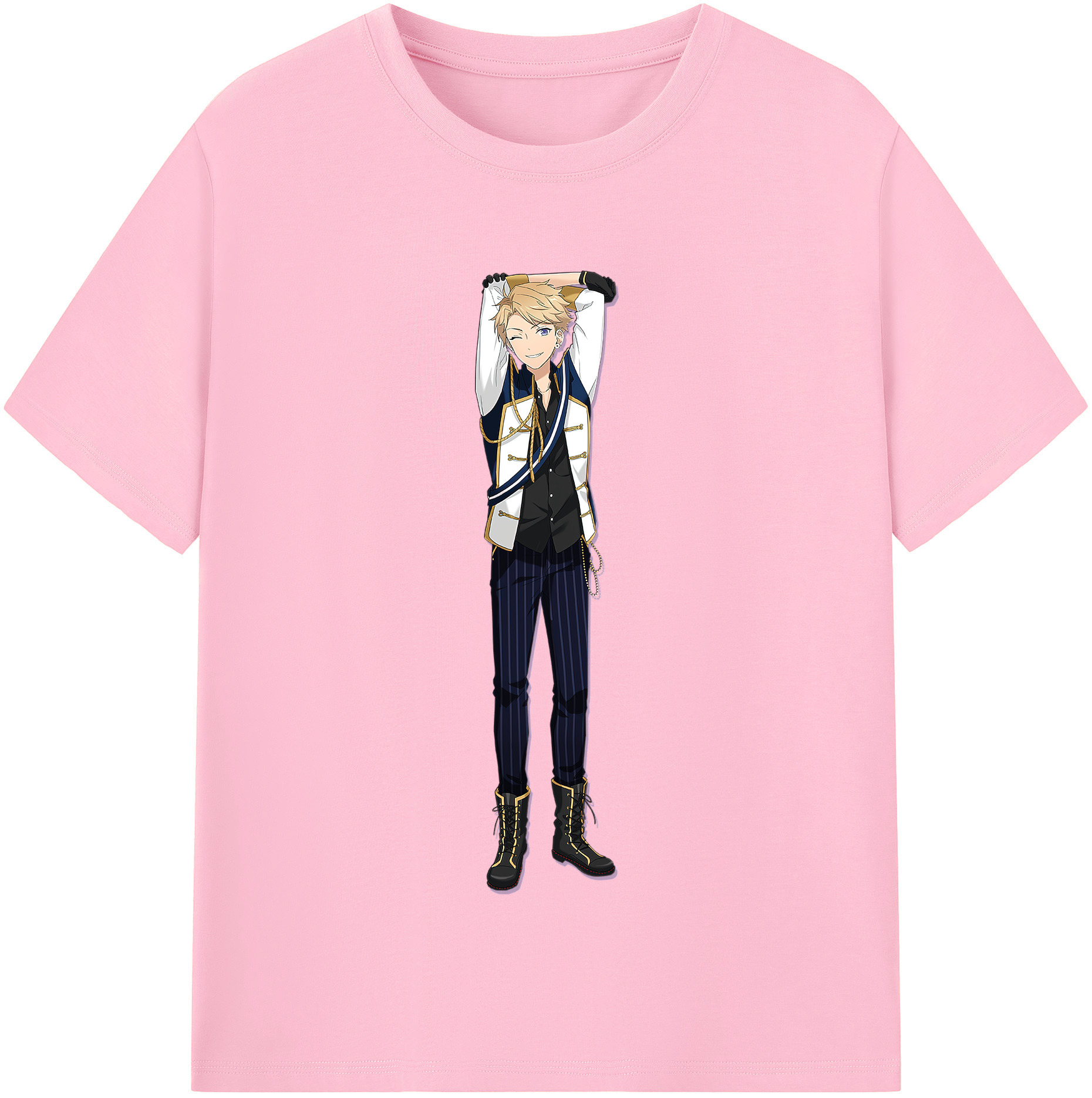 （画像用） あんさんぶるスターズ! Ensemble Stars 綿100％半袖Tシャツ（フロントプリント）